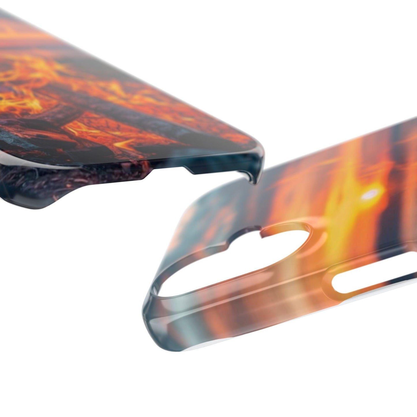 Woodland Fire Phone Case – Warmth of Nature’s Blaze on Your Device - covers4phones