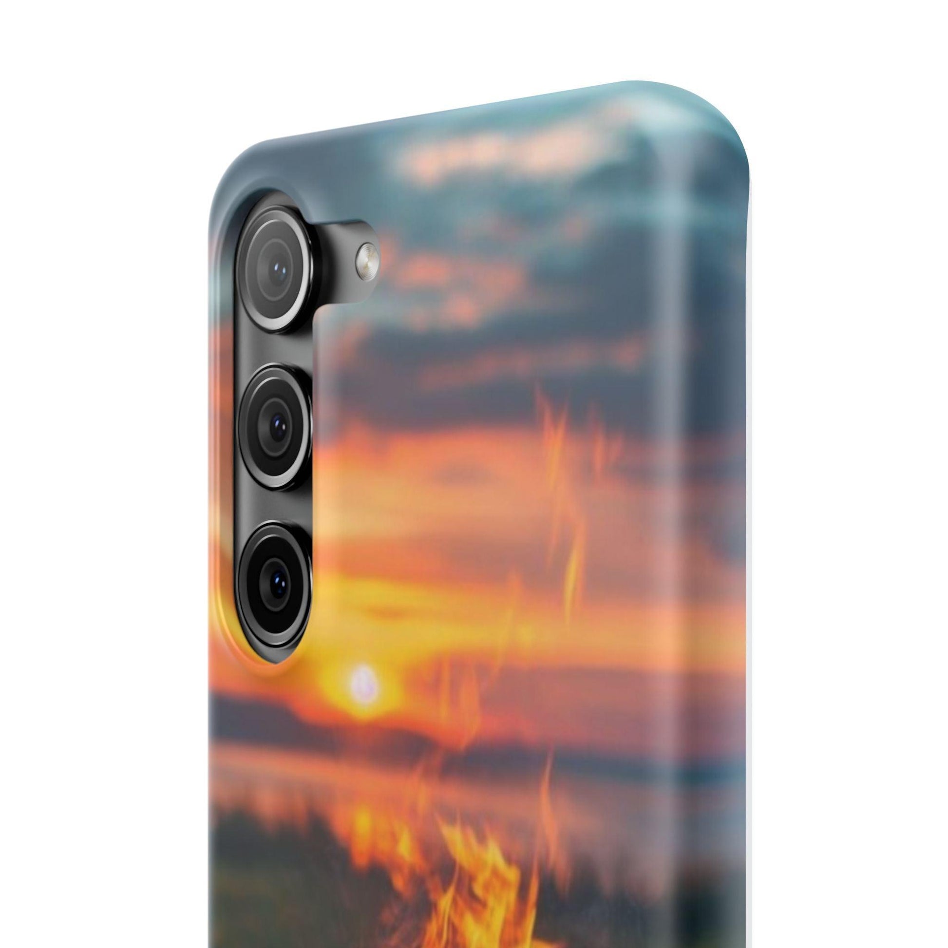 Woodland Fire Phone Case – Warmth of Nature’s Blaze on Your Device - covers4phones