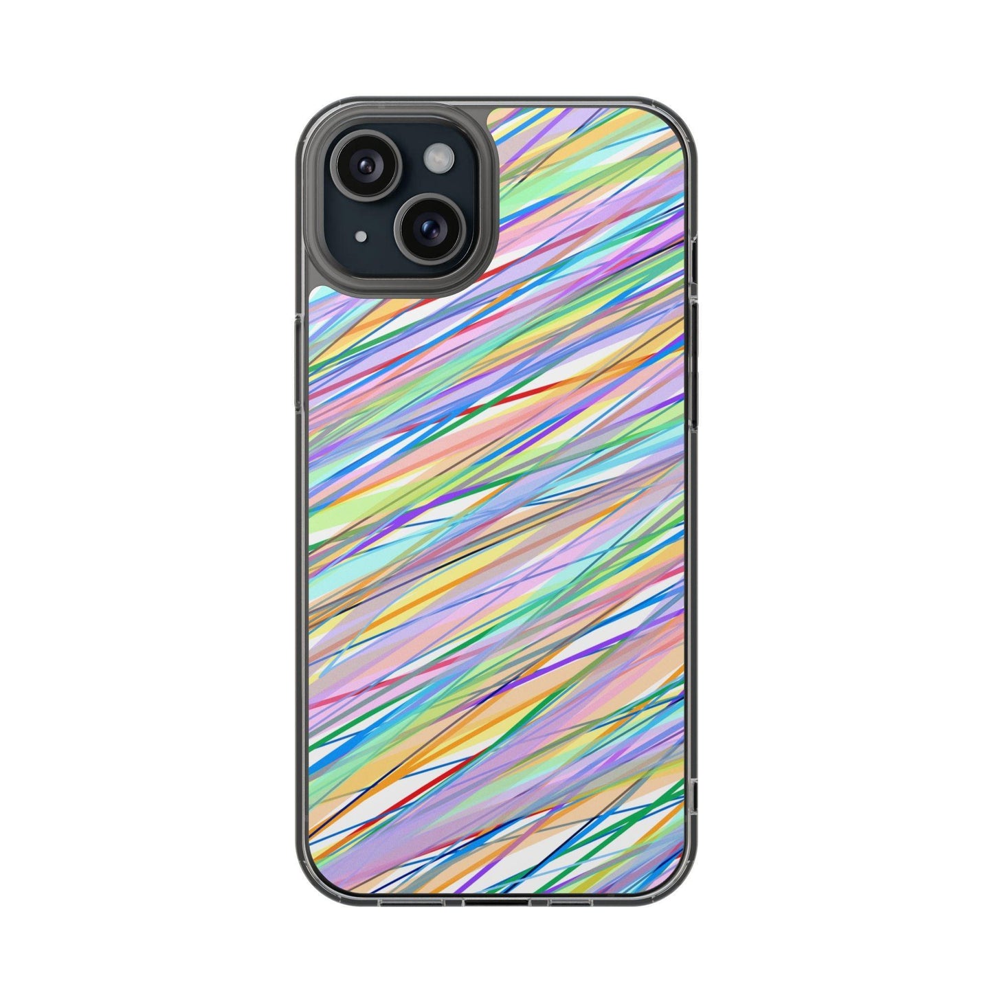 Threads Of Colors Clear Case - covers4phones