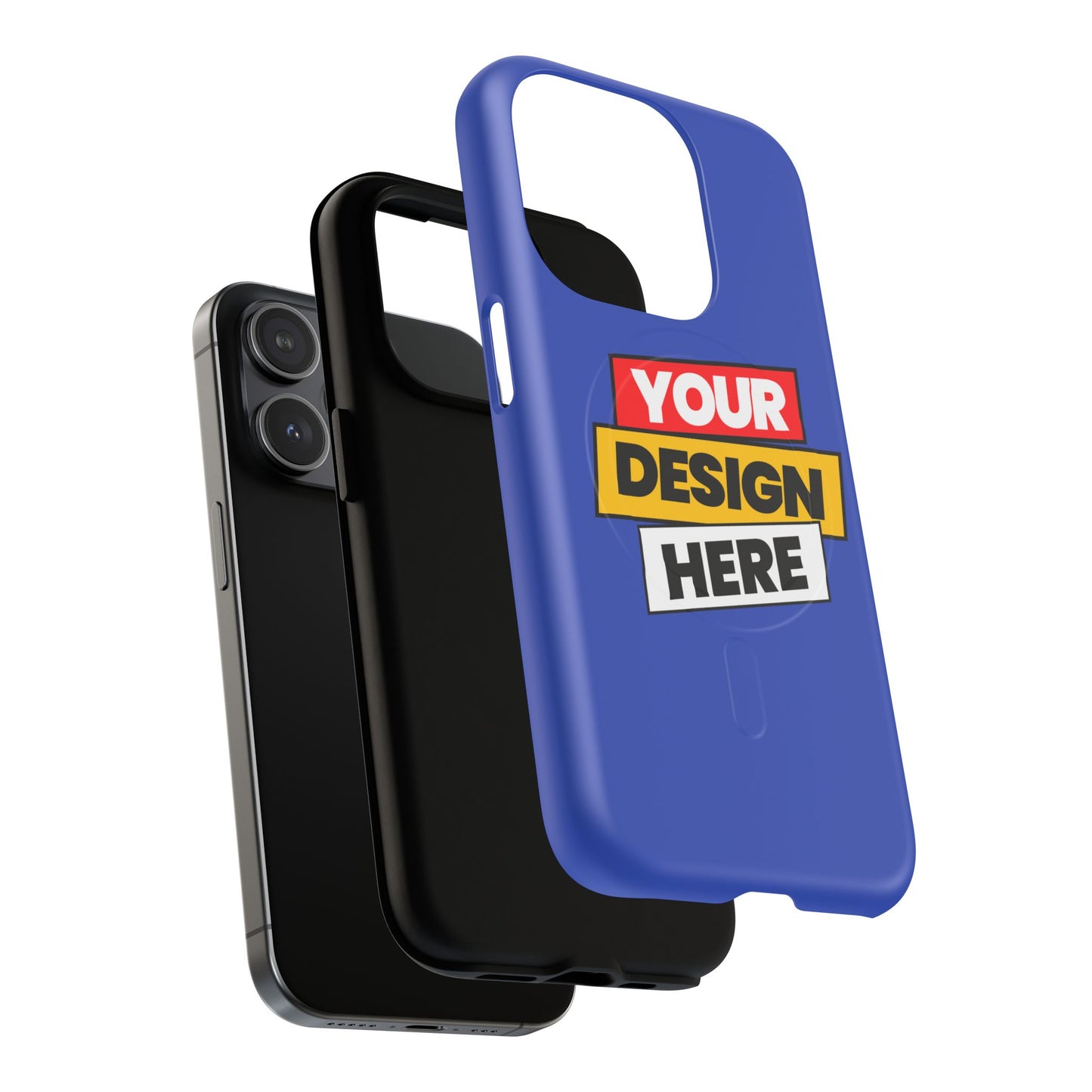 Tough Magnetic Phone Case, Customizable Phone Protector, Personalized Gift, Durable Tech Accessory, Ideal for Teens and Adults