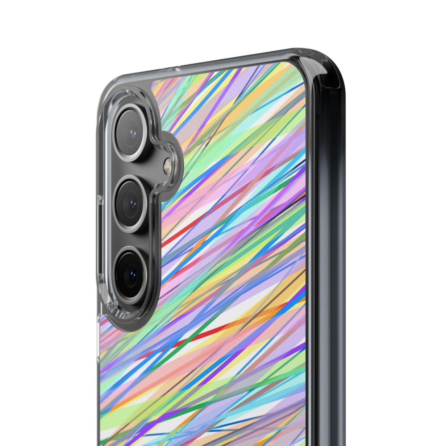 Threads Of Colors Clear Case - covers4phones