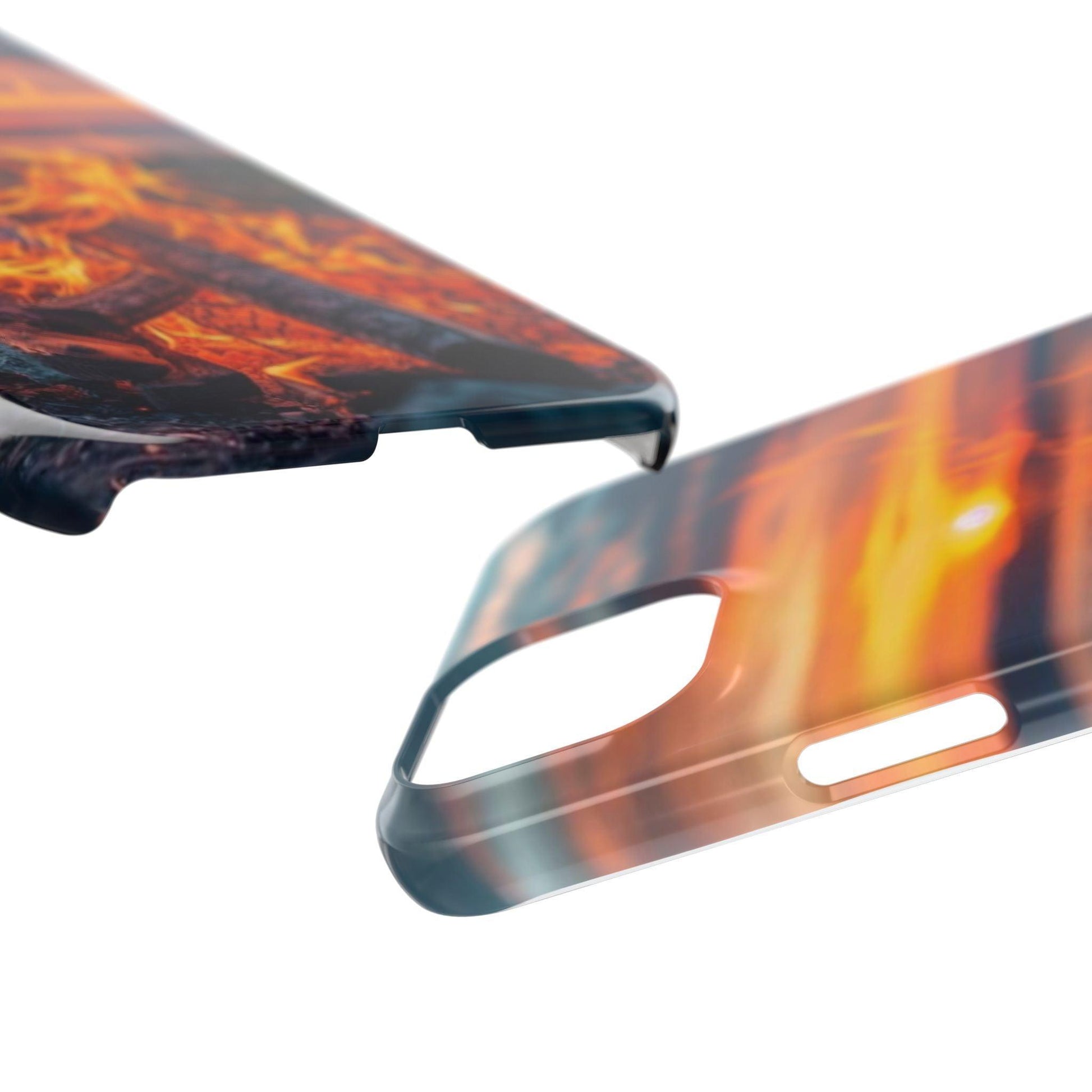 Woodland Fire Phone Case – Warmth of Nature’s Blaze on Your Device - covers4phones