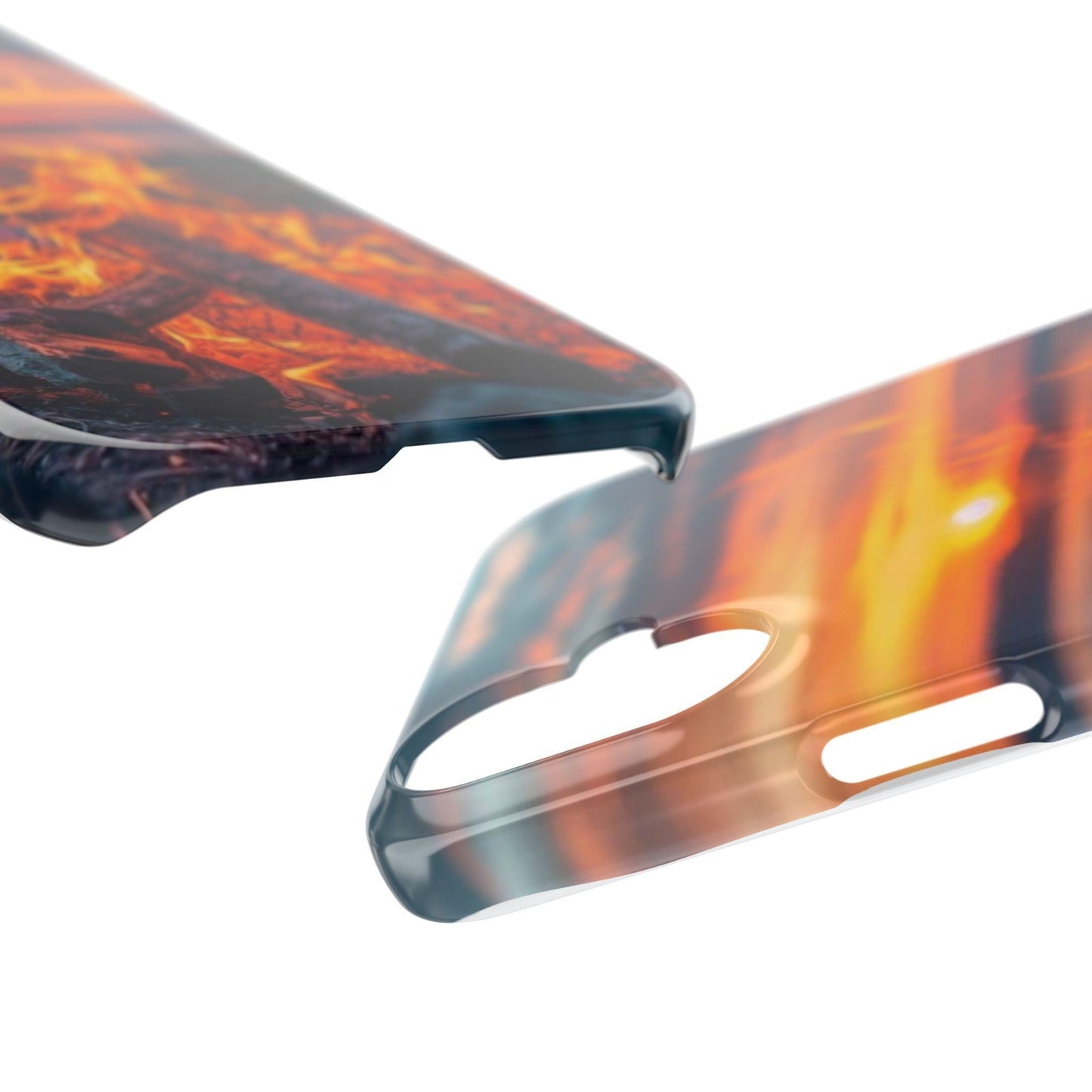 Woodland Fire Phone Case – Warmth of Nature’s Blaze on Your Device - covers4phones