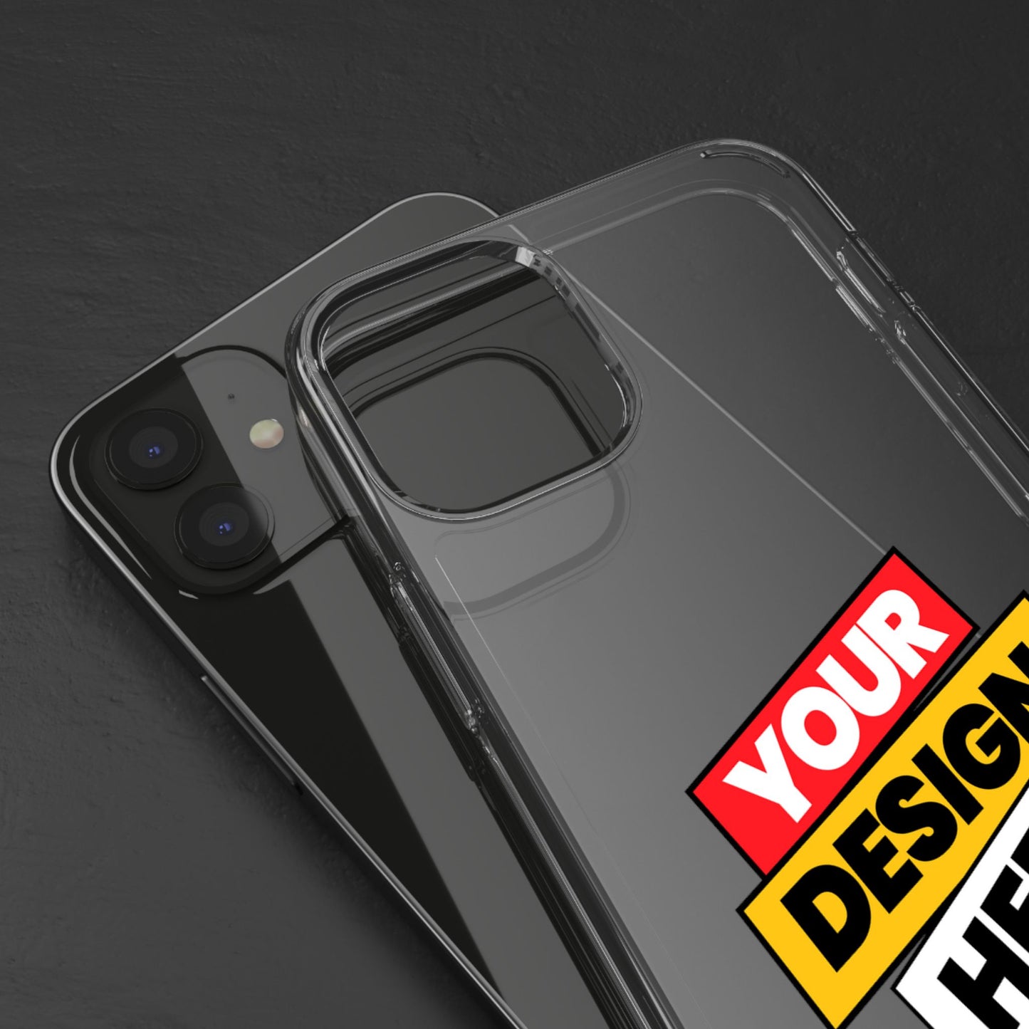 Custom Clear Transparent Cases for Phones - Personalized Protection, Ideal for Gifts, Birthdays, Holidays, Trendy Phone Accessories