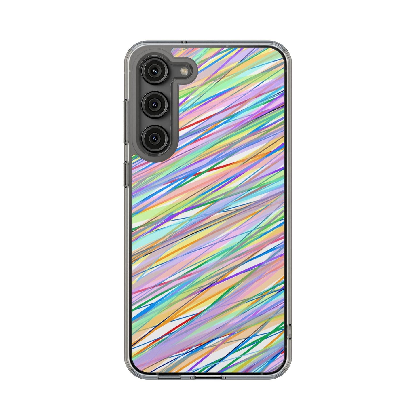 Threads Of Colors Clear Case - covers4phones