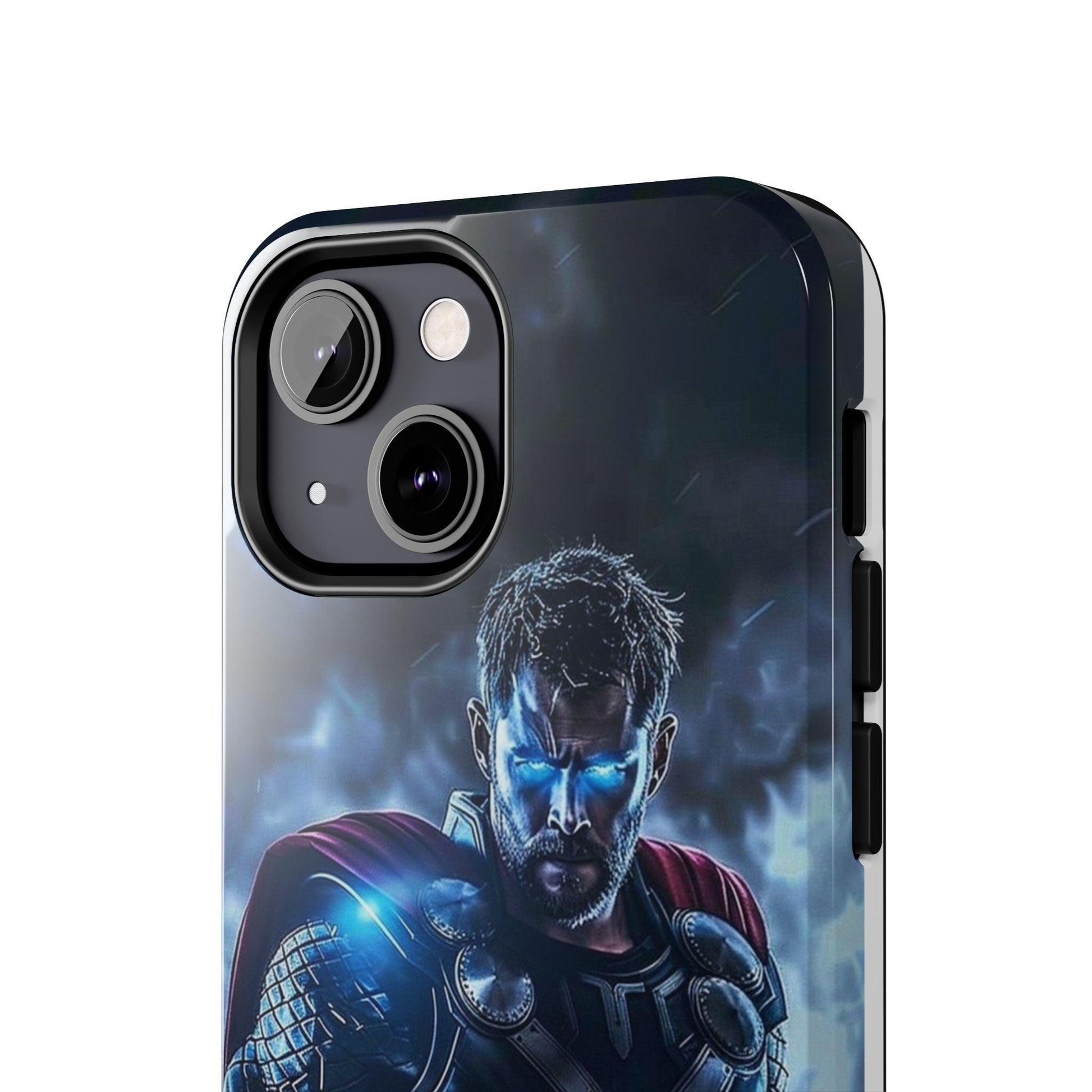 Thor, the God of Thunder in Action Printed Tough Phone Case for iPhone & Samsung Galaxy - Epic Superhero Design - covers4phones