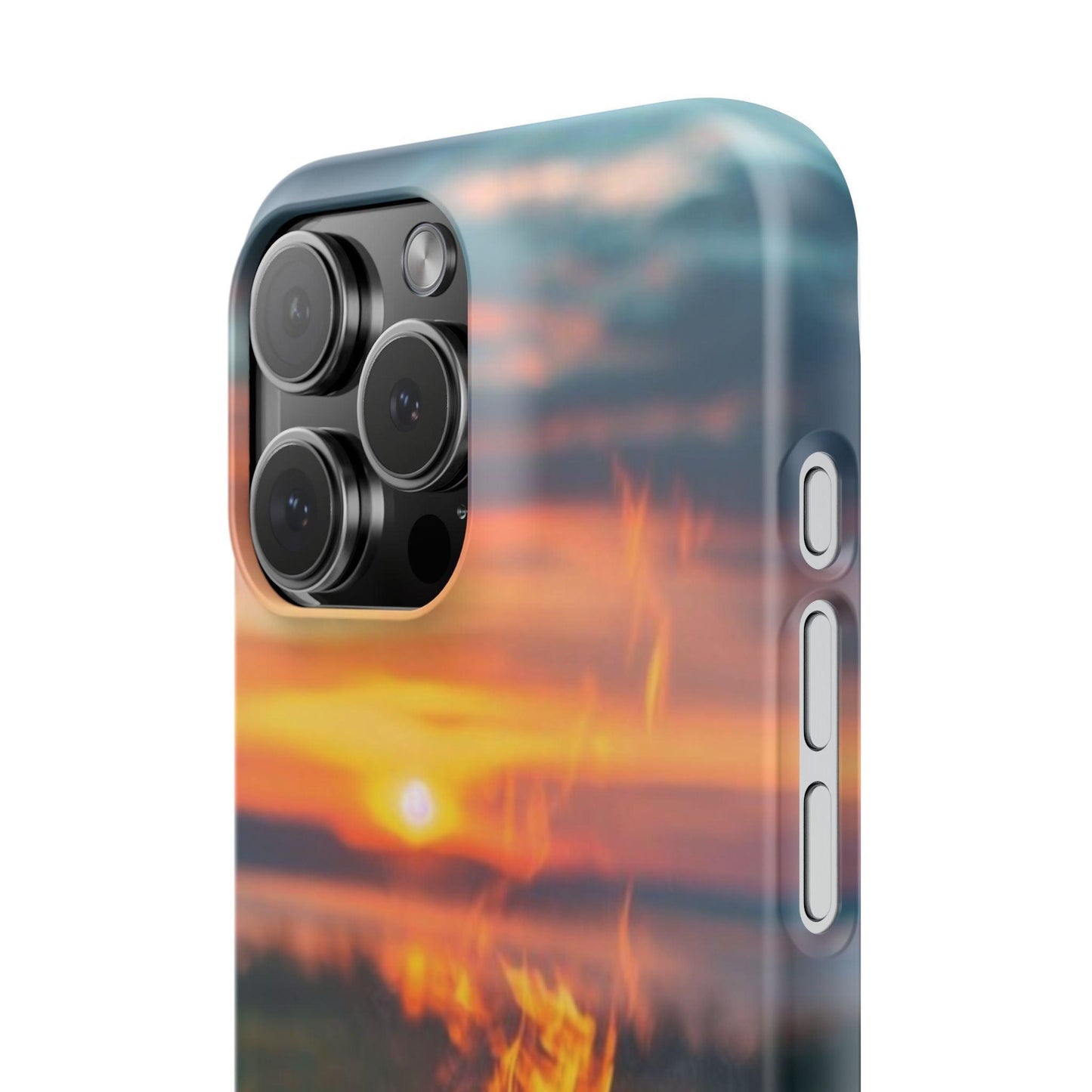 Woodland Fire Phone Case – Warmth of Nature’s Blaze on Your Device - covers4phones