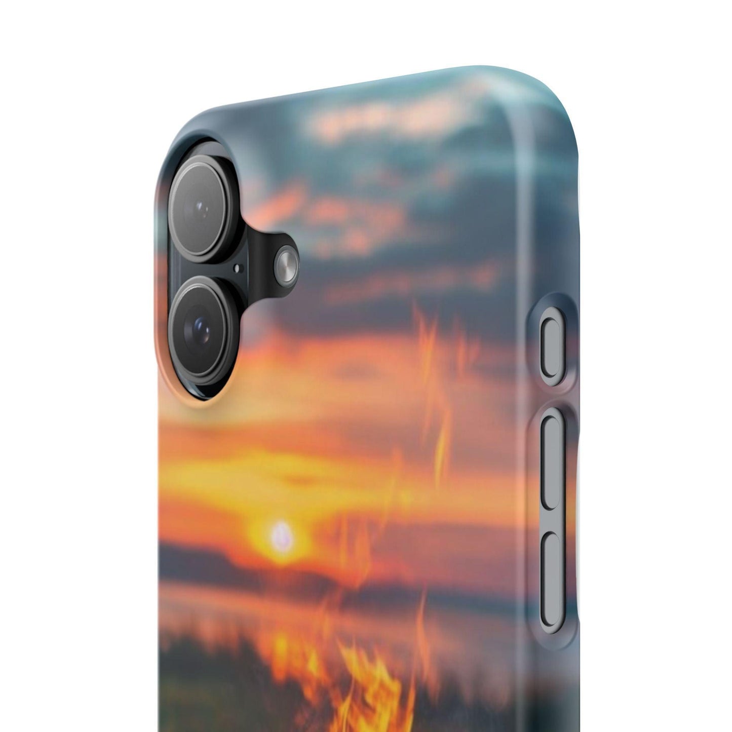 Woodland Fire Phone Case – Warmth of Nature’s Blaze on Your Device - covers4phones