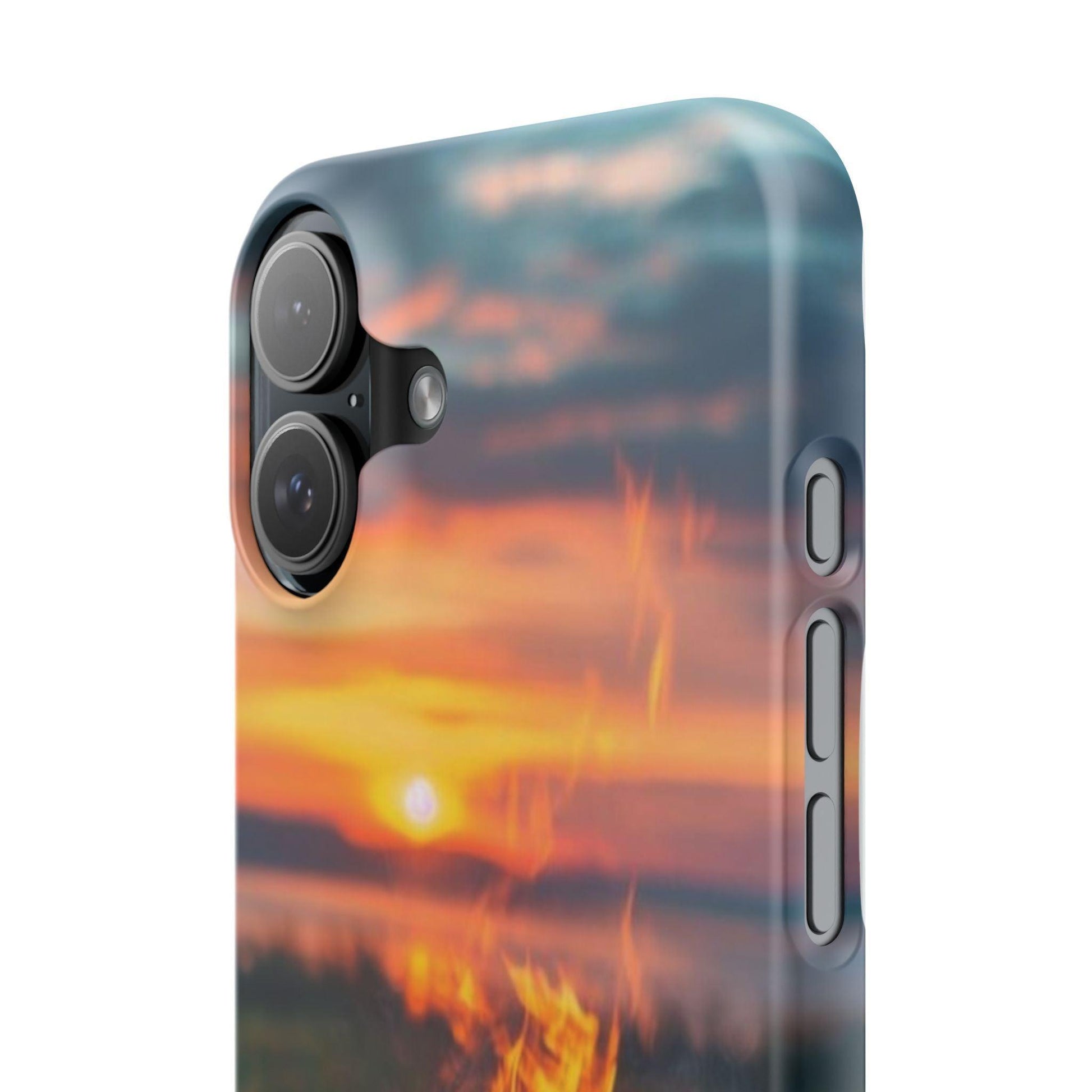 Woodland Fire Phone Case – Warmth of Nature’s Blaze on Your Device - covers4phones