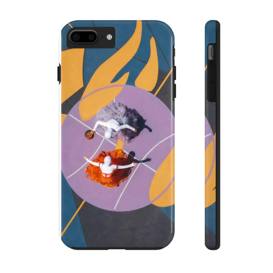Two Womens Play basket ball Tough Phone Cases - covers4phones