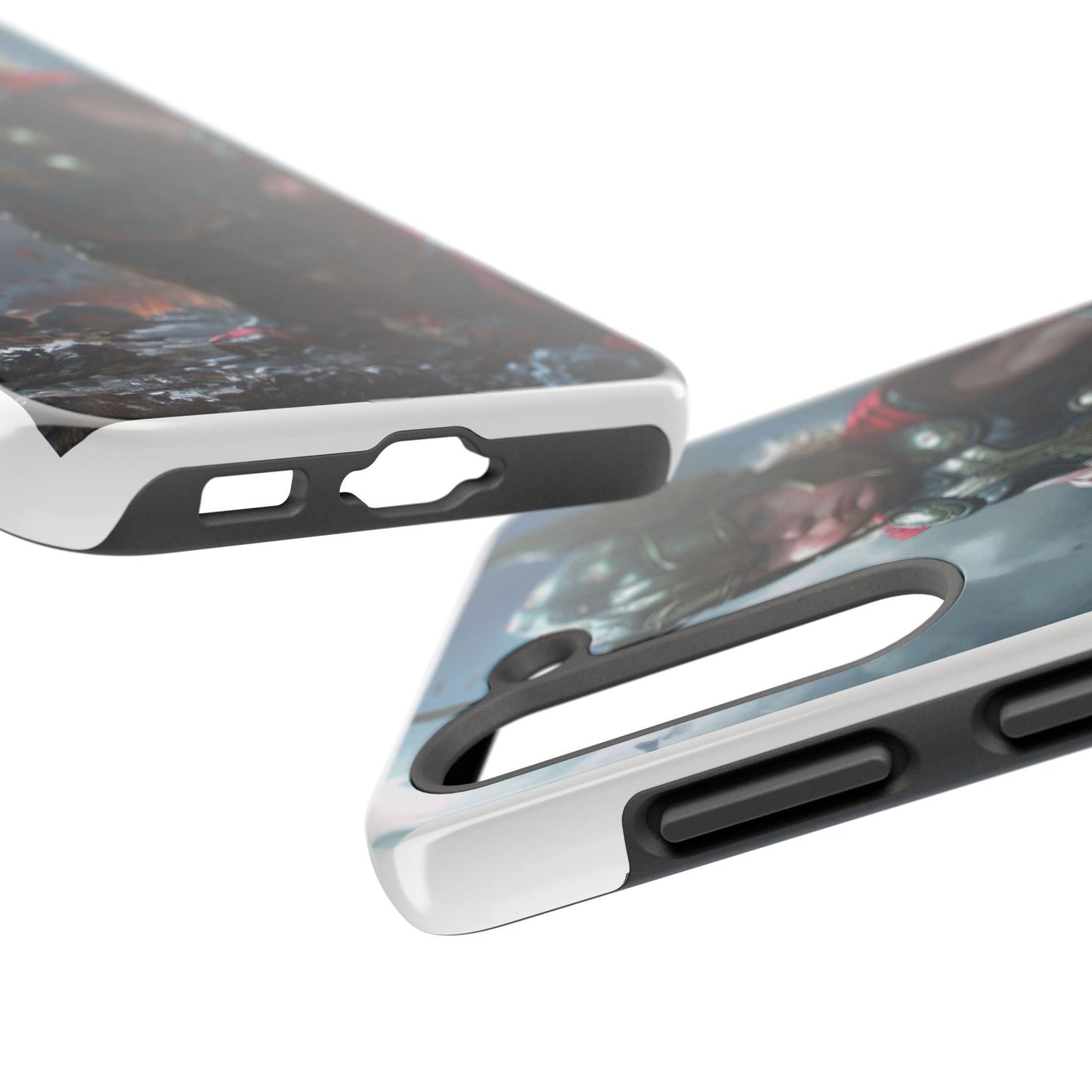 Baby Thor Superhero Printed Tough Phone Case for iPhone & Samsung Galaxy - Adorable Thunder God Design - covers4phones