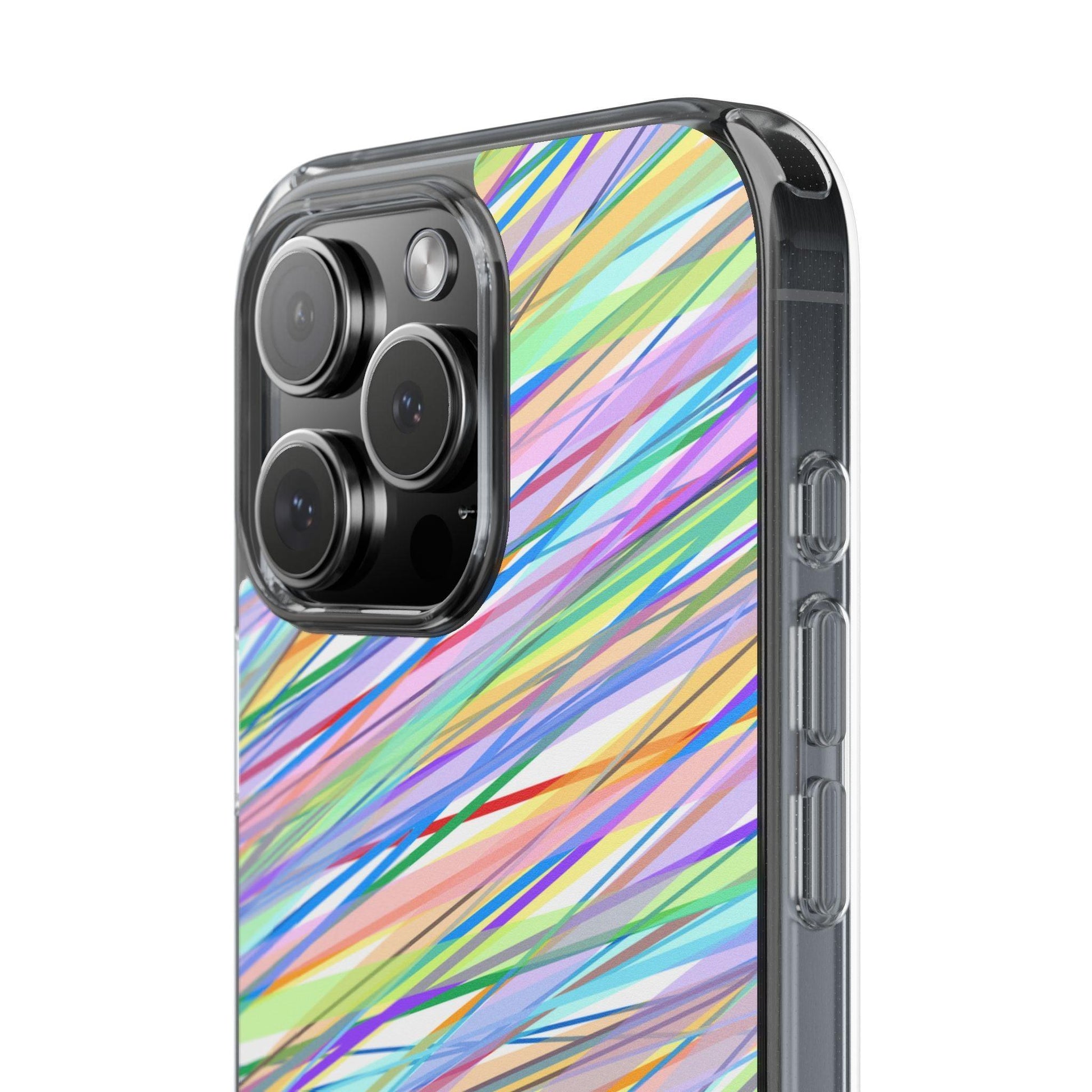 Threads Of Colors Clear Case - covers4phones