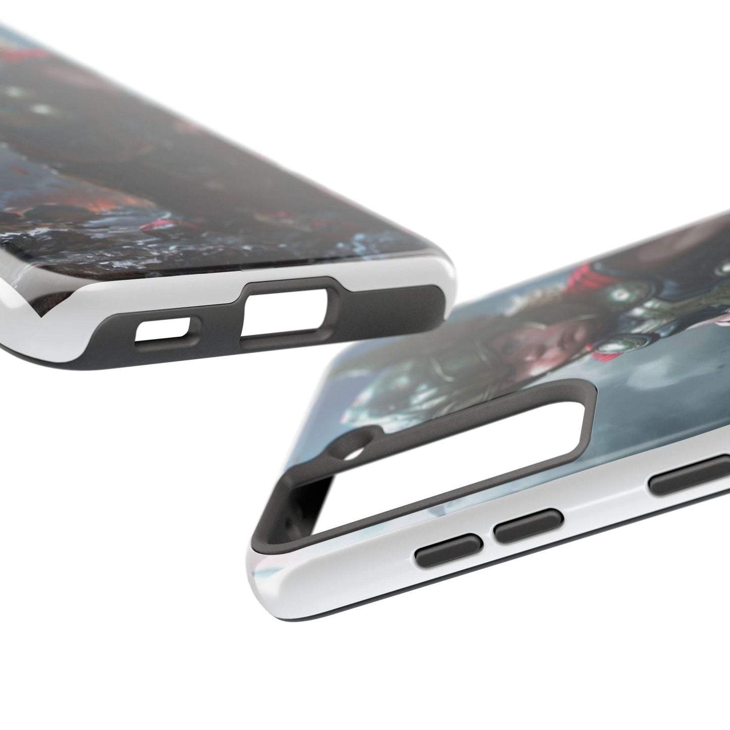 Baby Thor Superhero Printed Tough Phone Case for iPhone & Samsung Galaxy - Adorable Thunder God Design - covers4phones