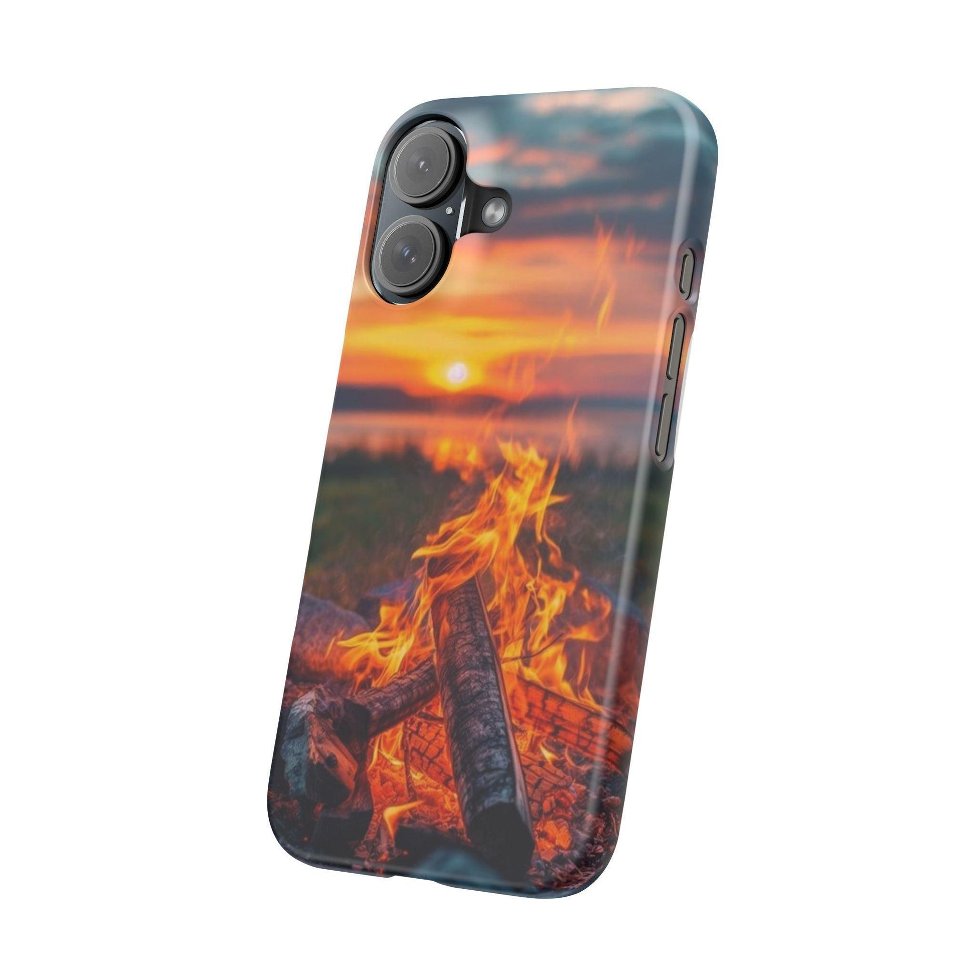 Woodland Fire Phone Case – Warmth of Nature’s Blaze on Your Device - covers4phones