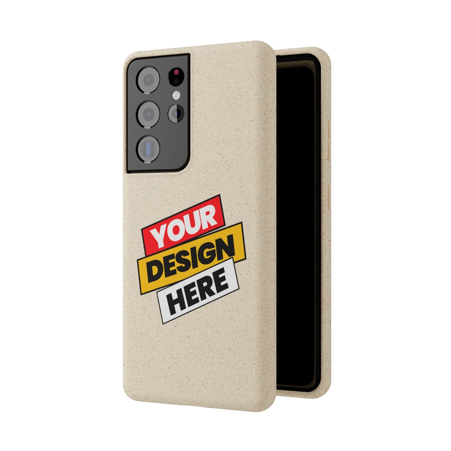 Eco-Friendly Phone Case, Biodegradable Phone Cover, Sustainable Accessory, Customizable iPhone Case, Green Gift Idea, Environmentally