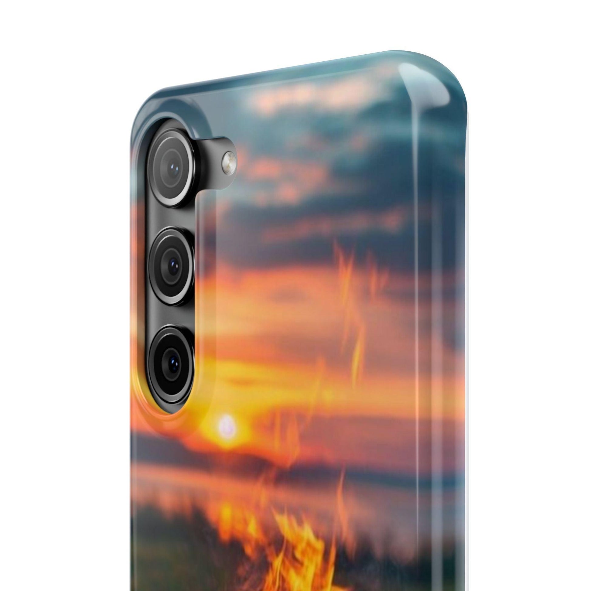 Woodland Fire Phone Case – Warmth of Nature’s Blaze on Your Device - covers4phones