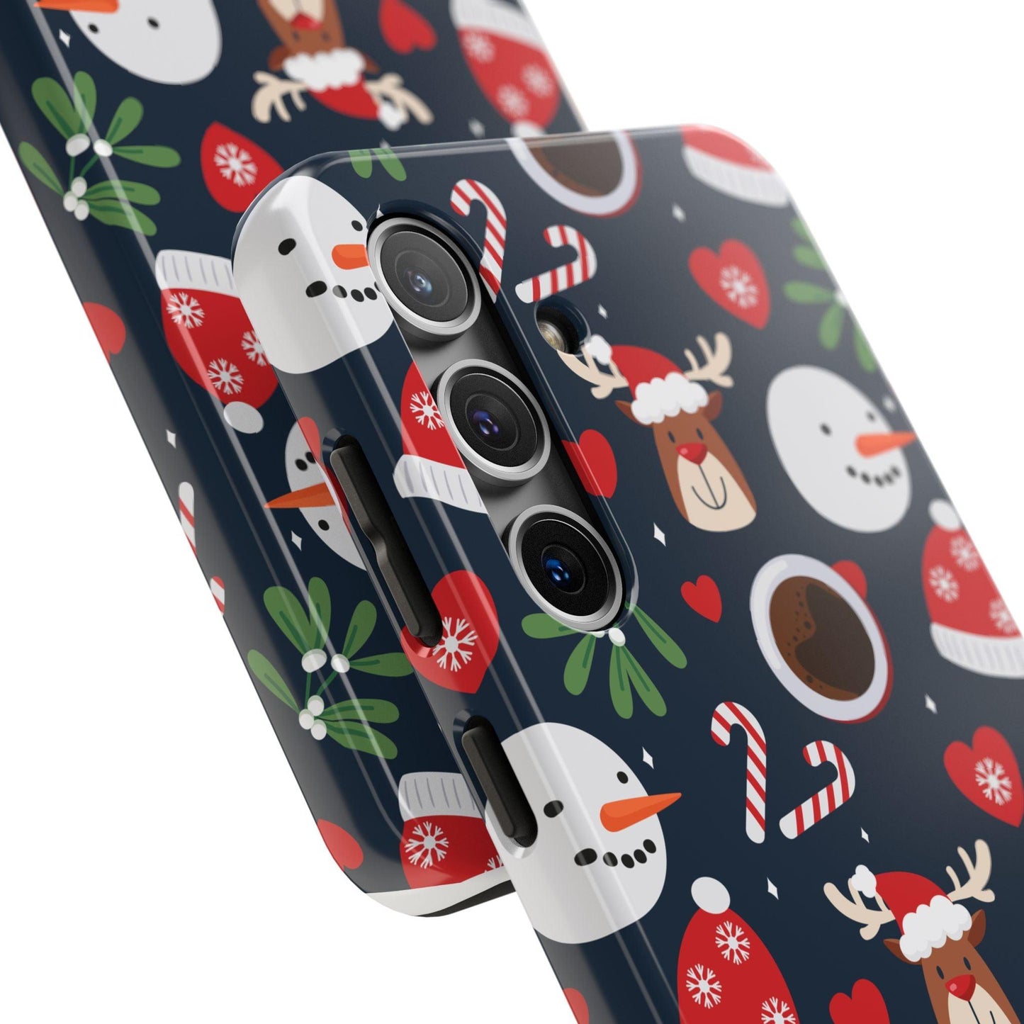 Tough Phone Cases Samsung Case - Festive Christmas Design - covers4phones