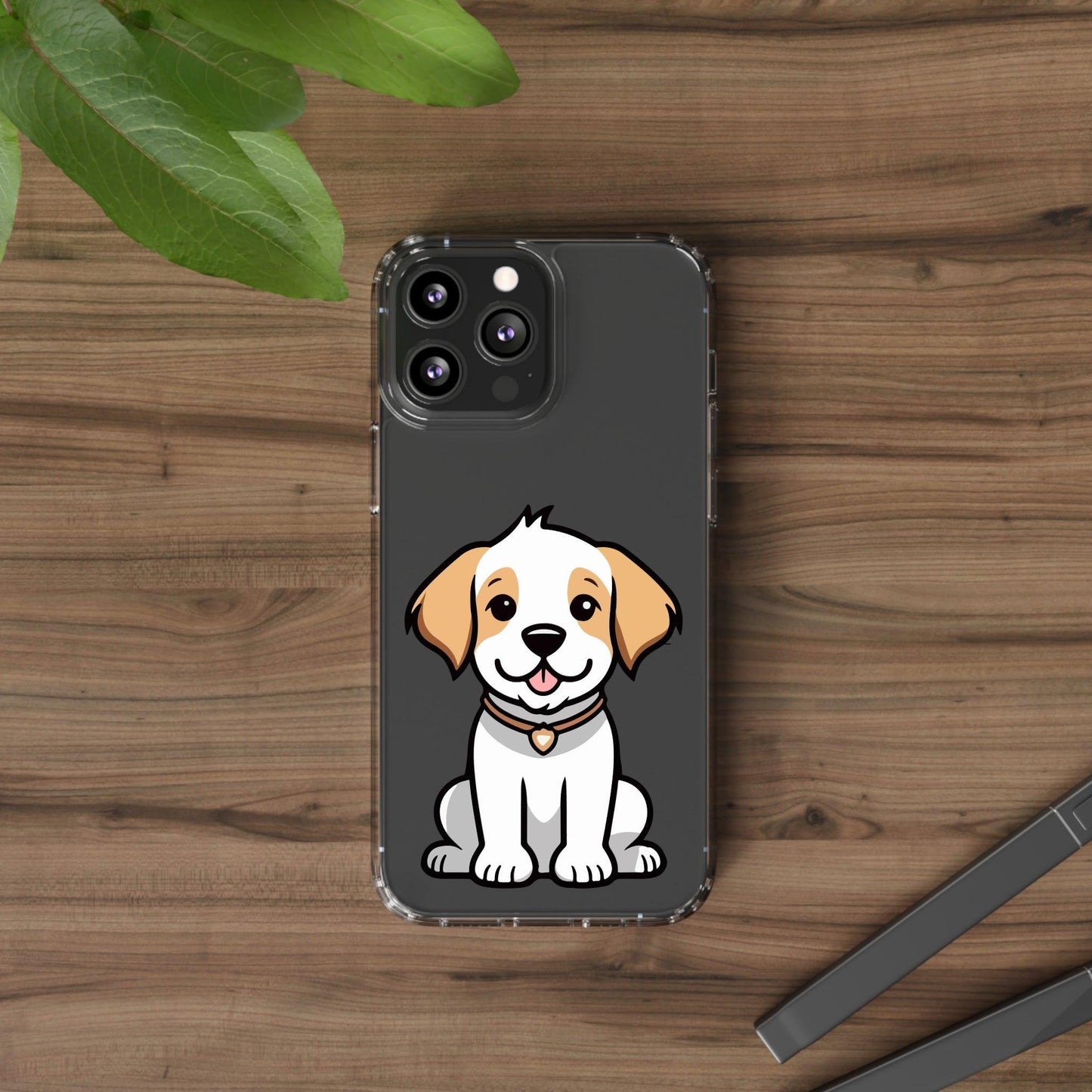 Clear Cases With Dog Printed - covers4phones