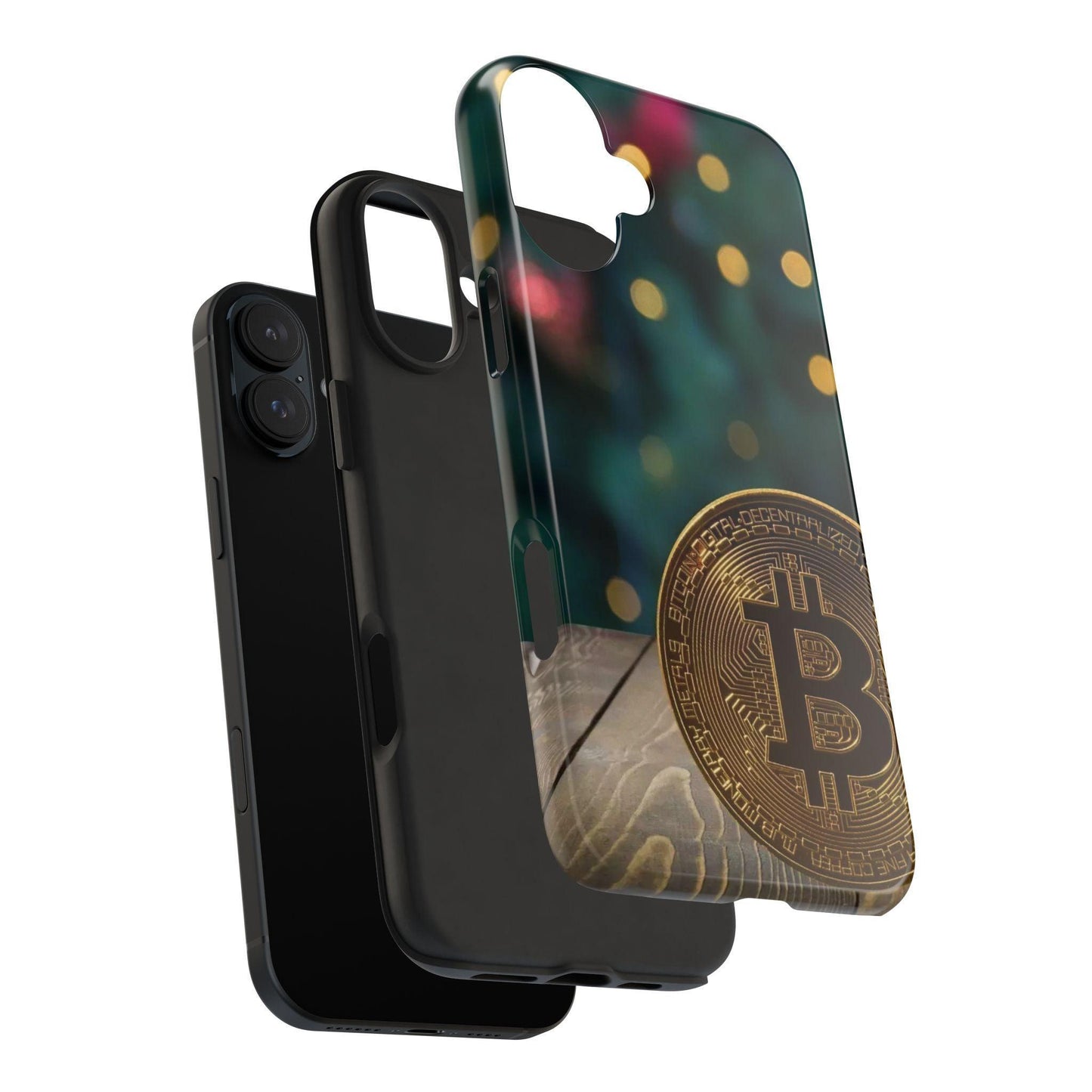Crypto Bitcoin High Quality Printed Tough Phone Cases - covers4phones