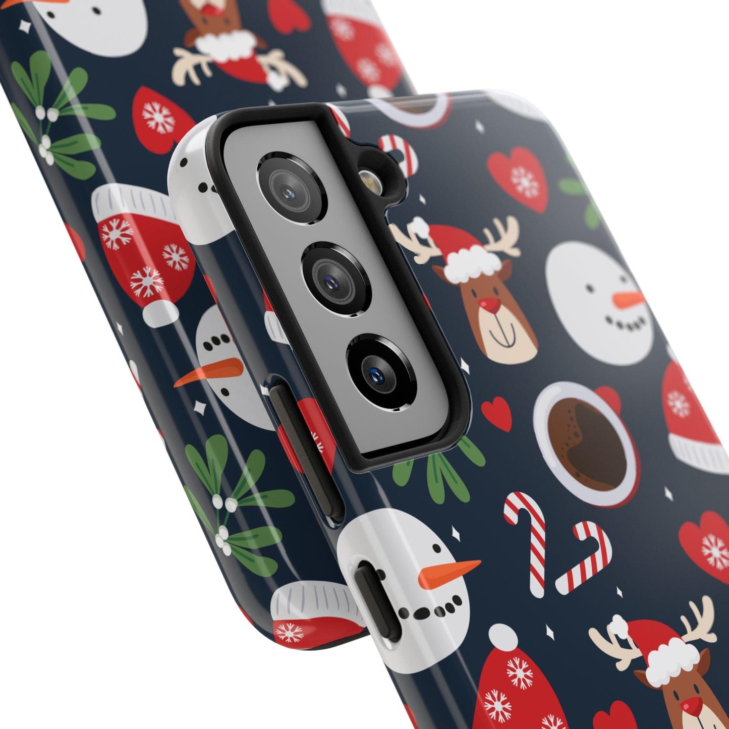 Tough Phone Cases Samsung Case - Festive Christmas Design - covers4phones