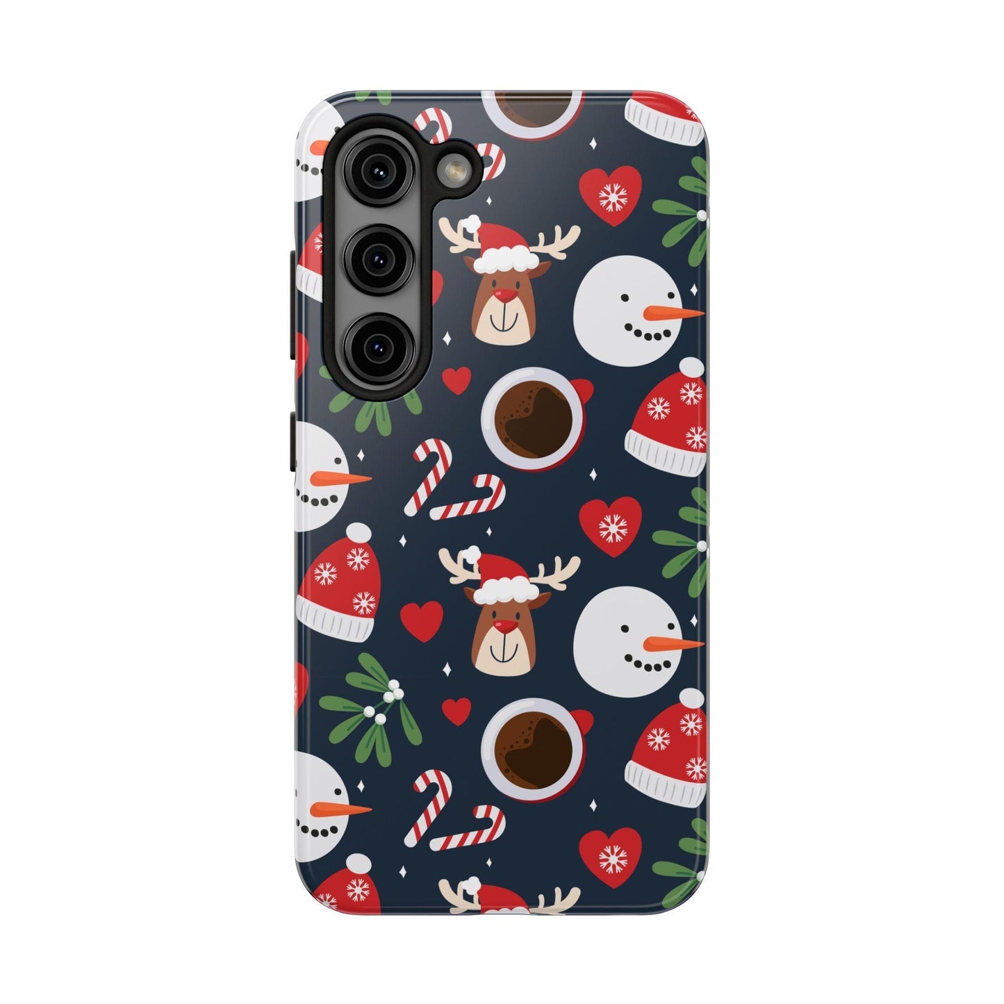 Tough Phone Cases Samsung Case - Festive Christmas Design - covers4phones
