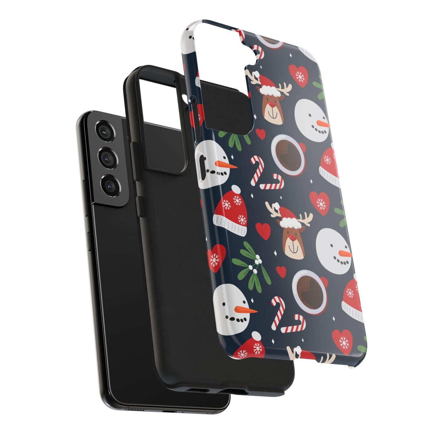 Tough Phone Cases Samsung Case - Festive Christmas Design - covers4phones