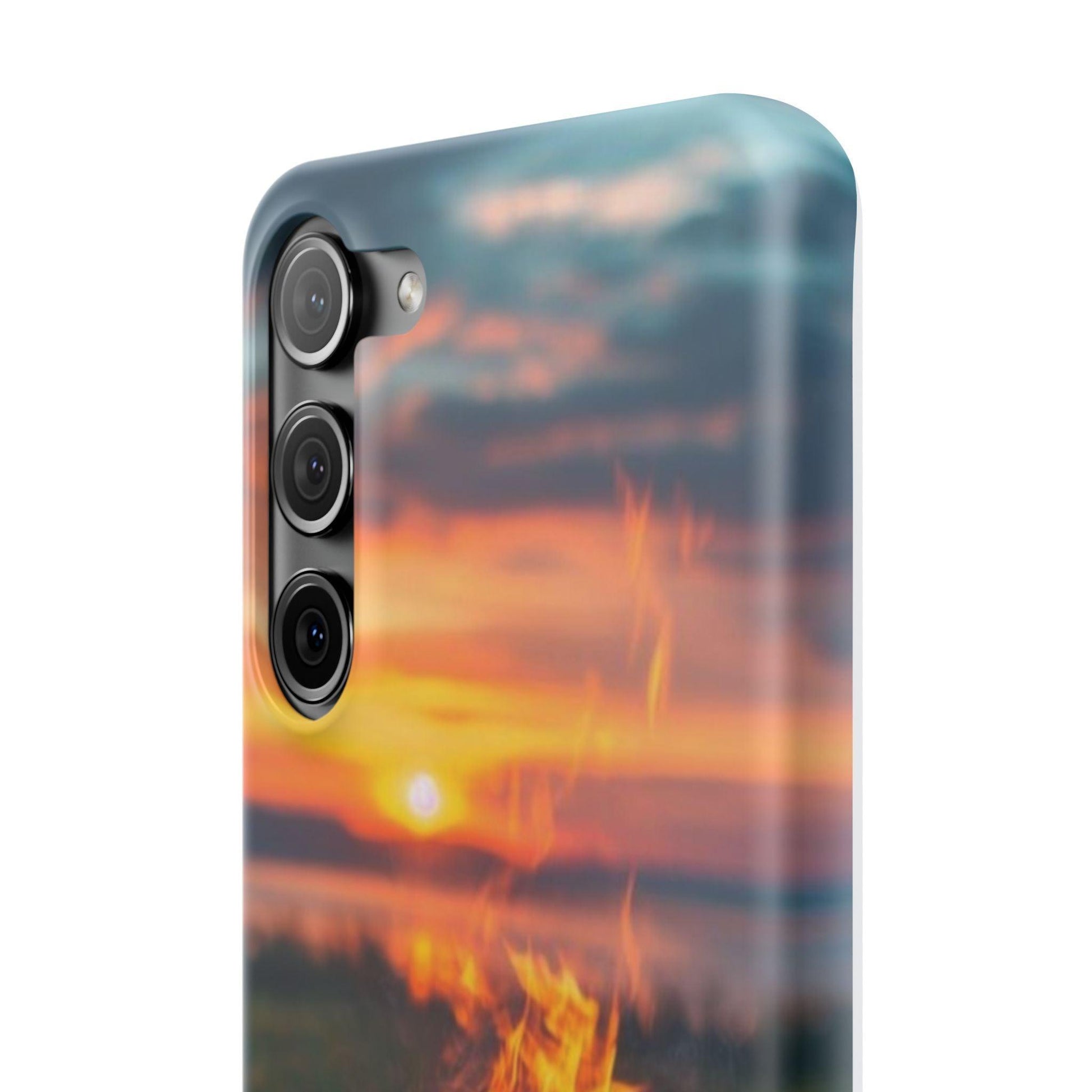 Woodland Fire Phone Case – Warmth of Nature’s Blaze on Your Device - covers4phones