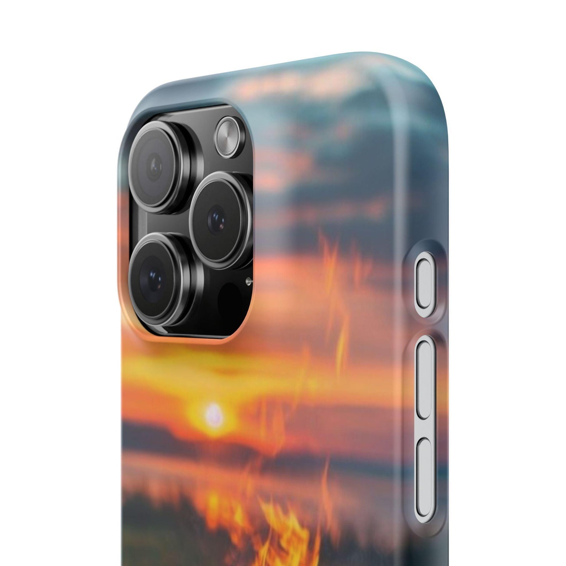 Woodland Fire Phone Case – Warmth of Nature’s Blaze on Your Device - covers4phones