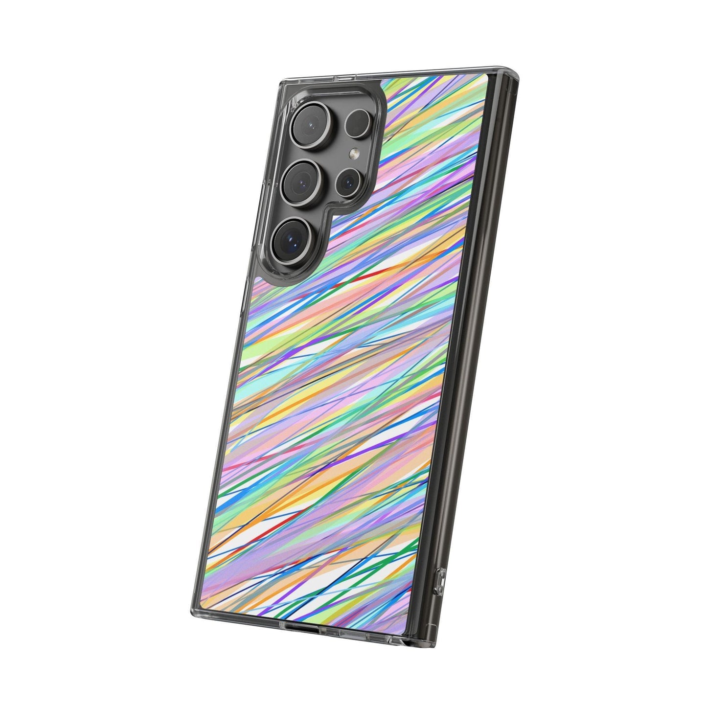Threads Of Colors Clear Case - covers4phones