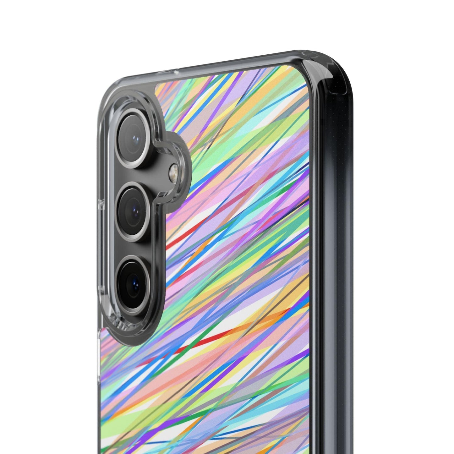 Threads Of Colors Clear Case - covers4phones