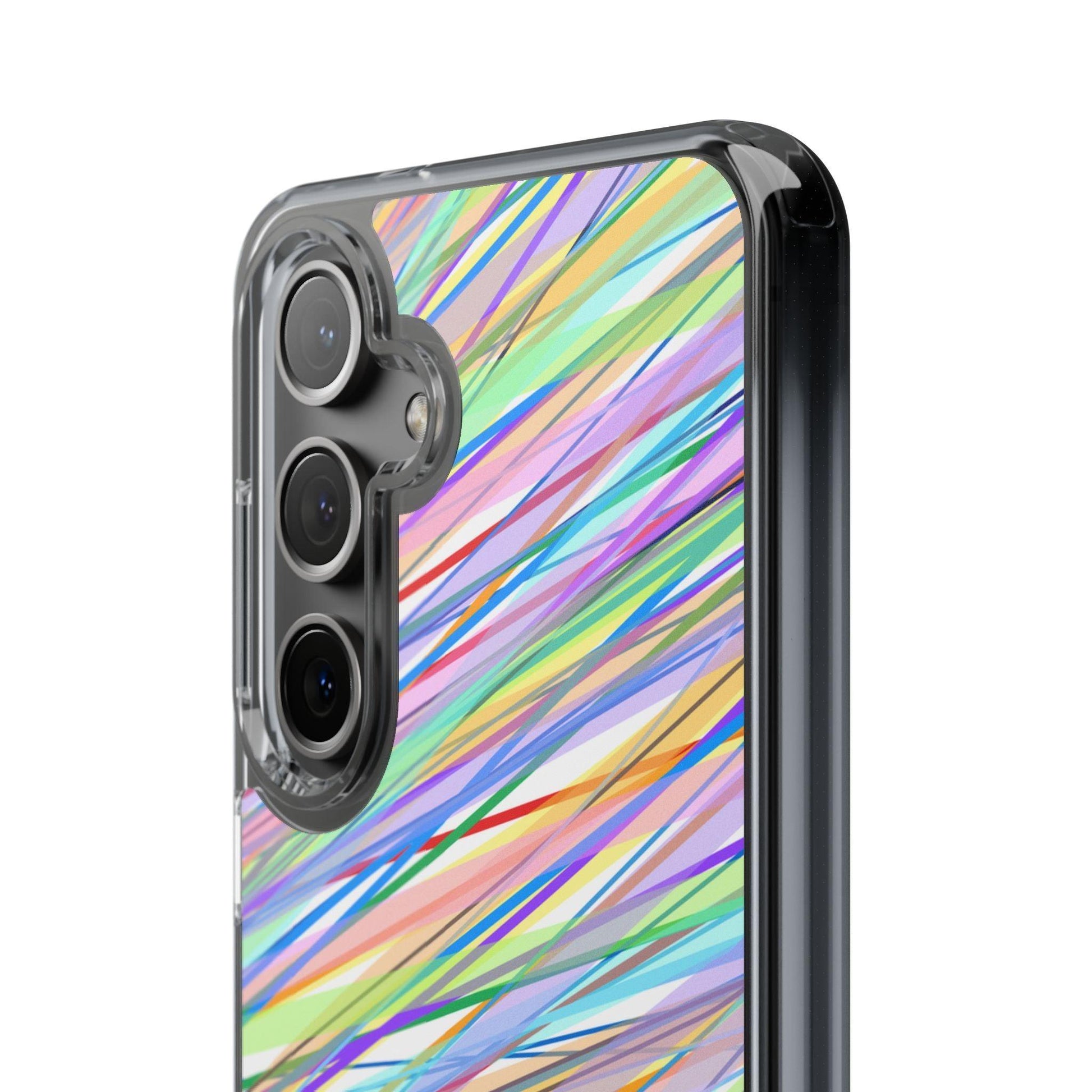 Threads Of Colors Clear Case - covers4phones