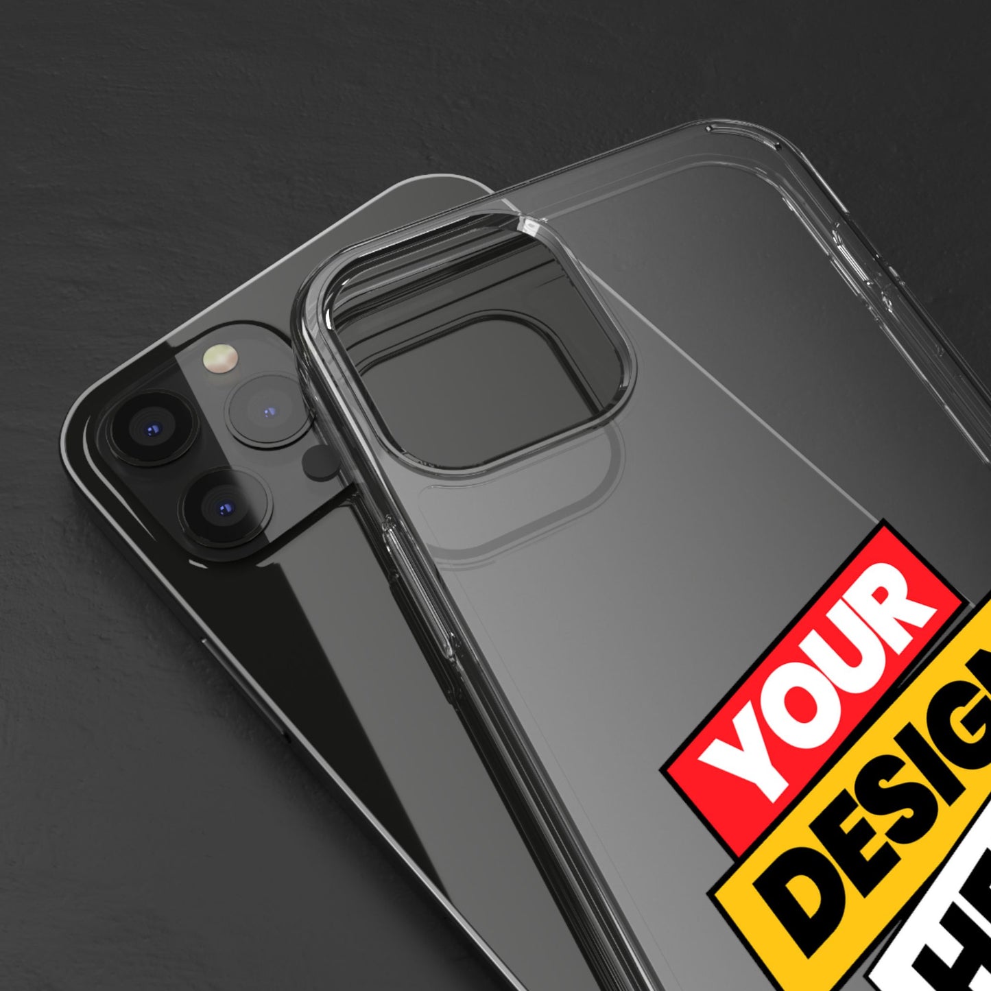 Custom Clear Transparent Cases for Phones - Personalized Protection, Ideal for Gifts, Birthdays, Holidays, Trendy Phone Accessories
