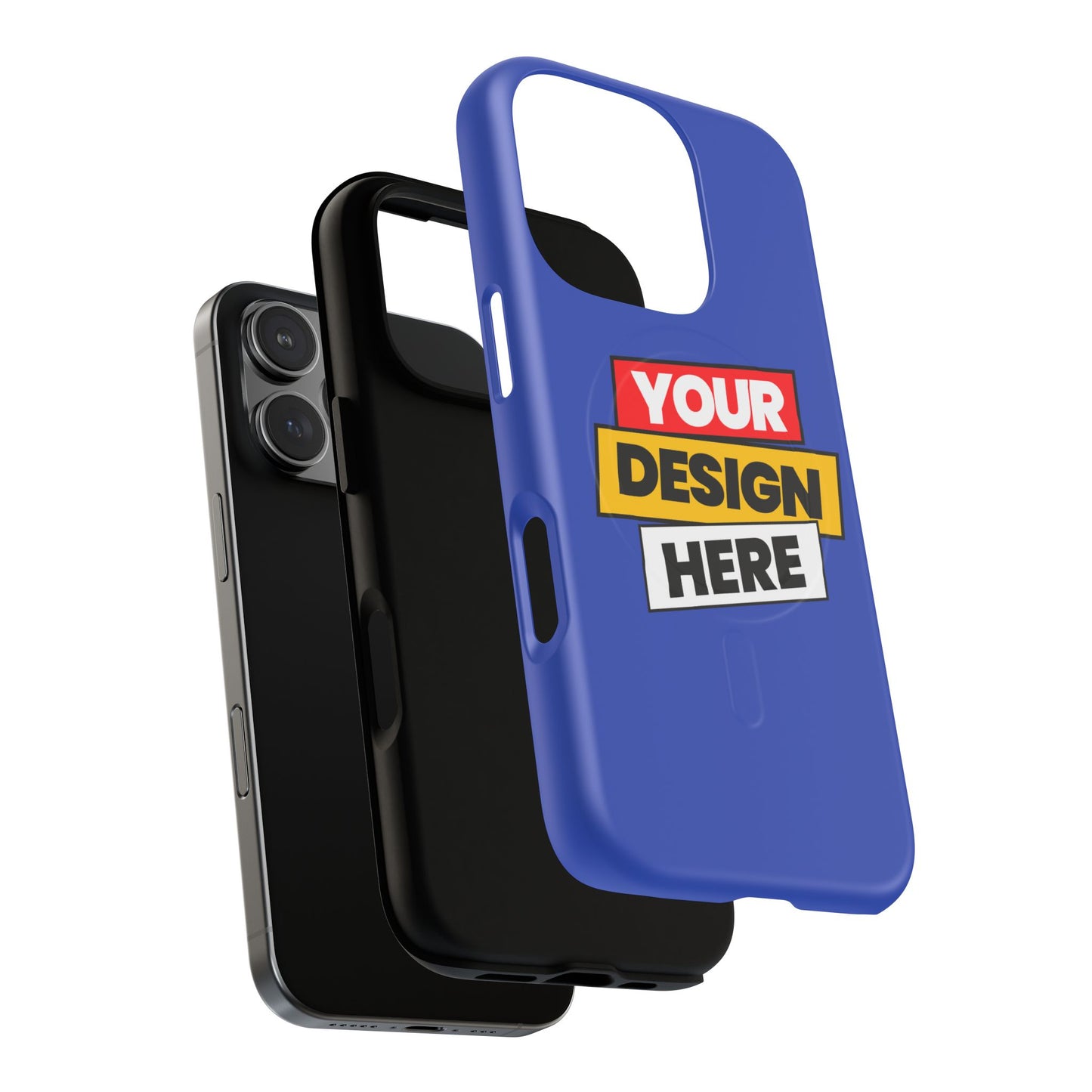 Tough Magnetic Phone Case, Customizable Phone Protector, Personalized Gift, Durable Tech Accessory, Ideal for Teens and Adults
