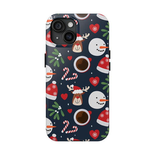 Tough Phone Cases Samsung Case - Festive Christmas Design - covers4phones