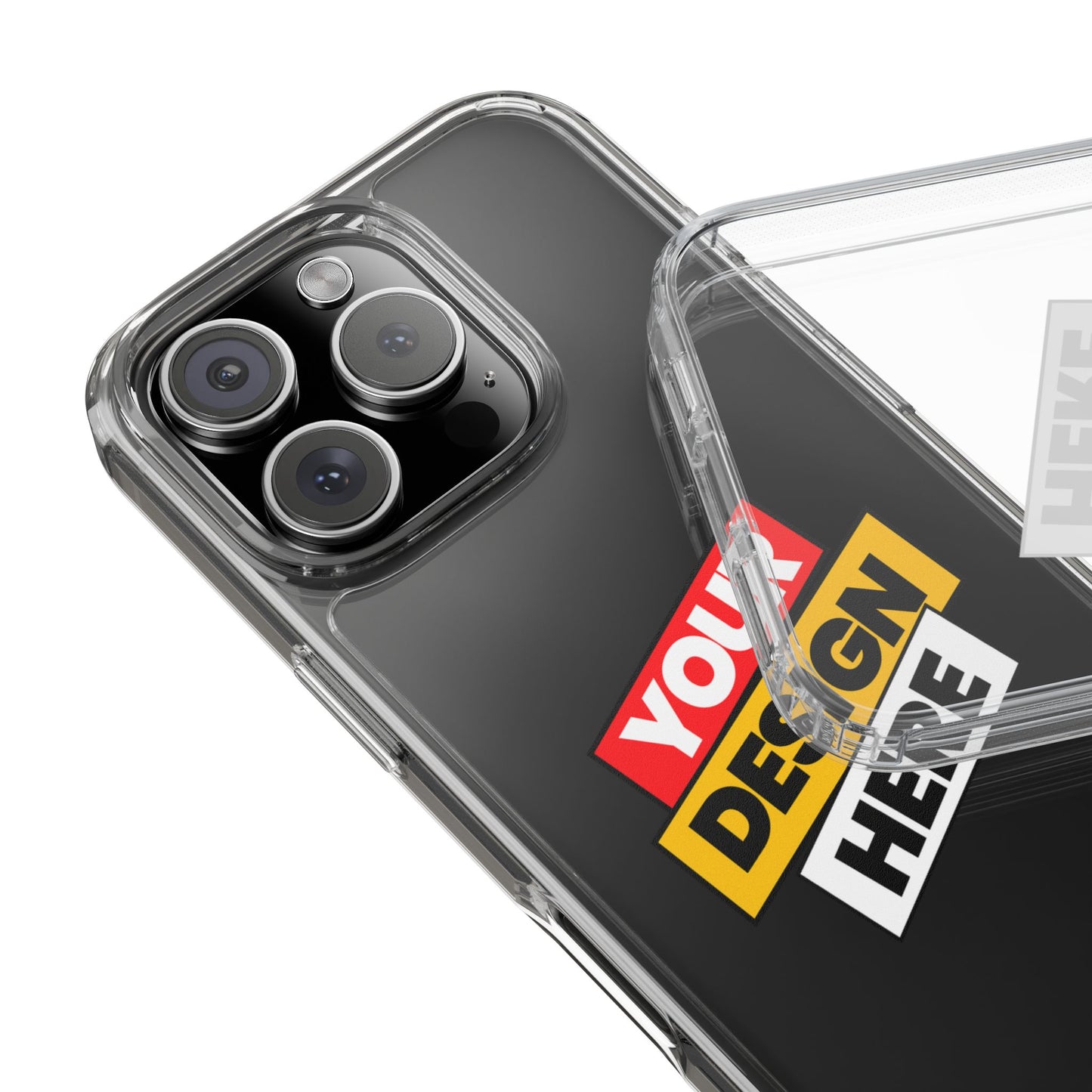 Custom Clear Transparent Cases for Phones - Personalized Protection, Ideal for Gifts, Birthdays, Holidays, Trendy Phone Accessories