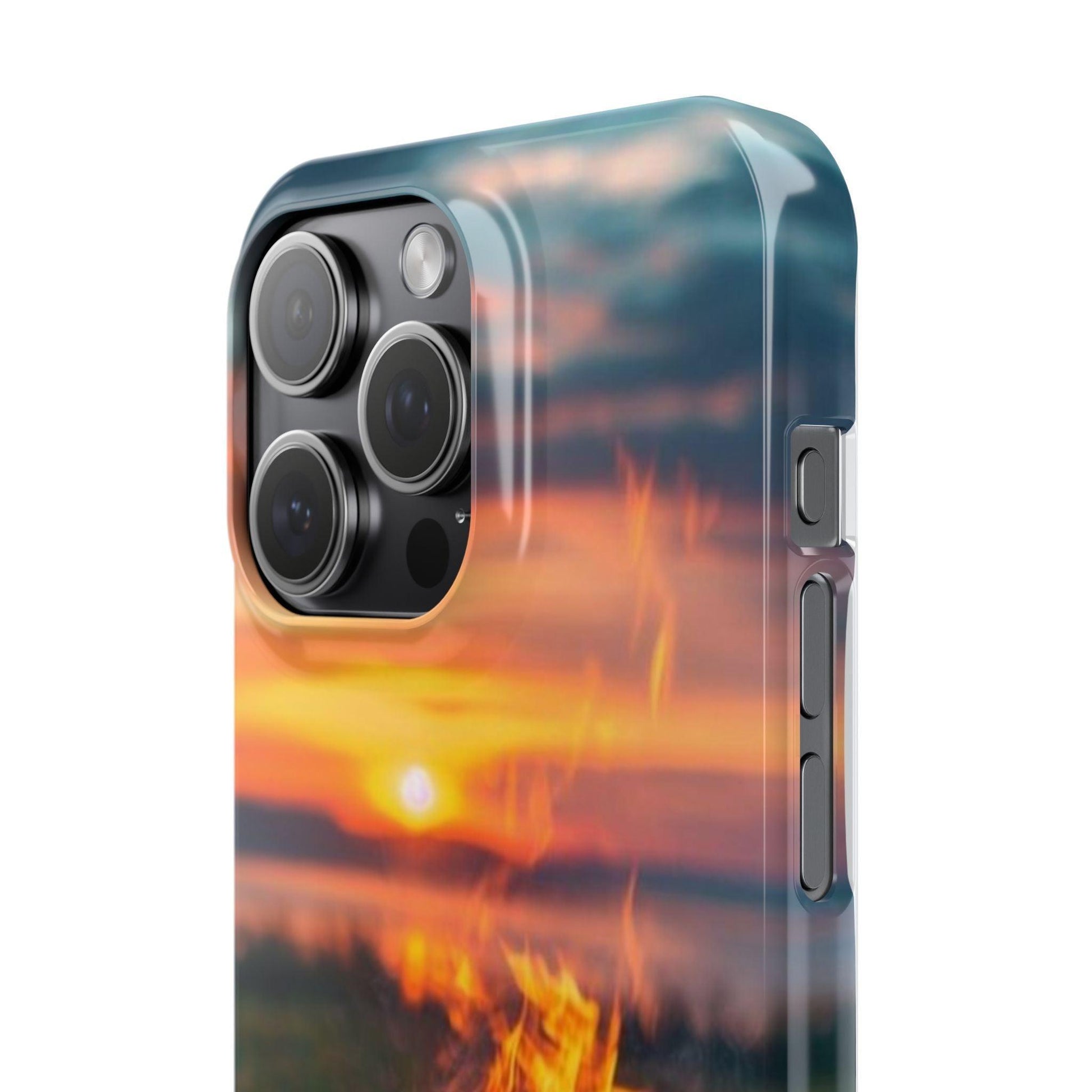 Woodland Fire Phone Case – Warmth of Nature’s Blaze on Your Device - covers4phones
