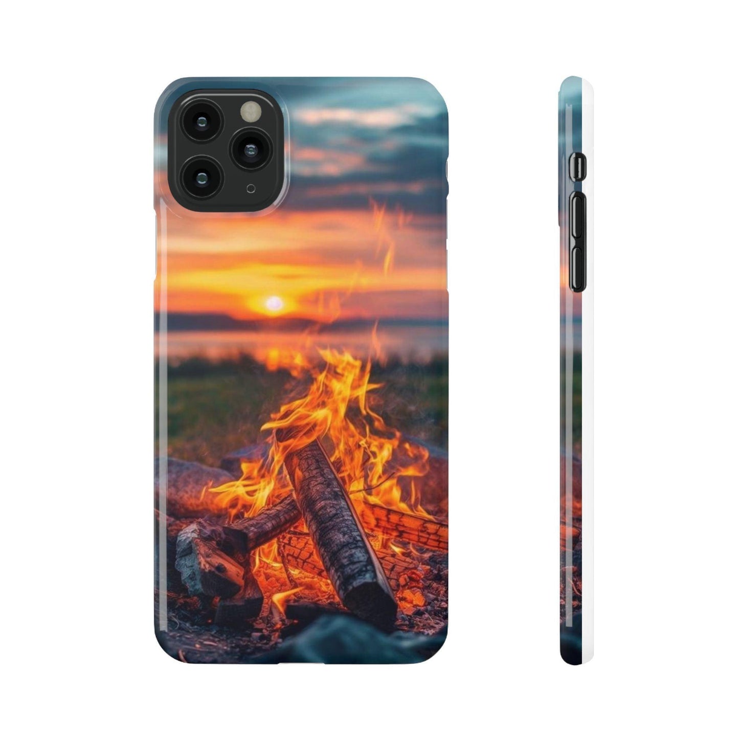 Woodland Fire Phone Case – Warmth of Nature’s Blaze on Your Device - covers4phones