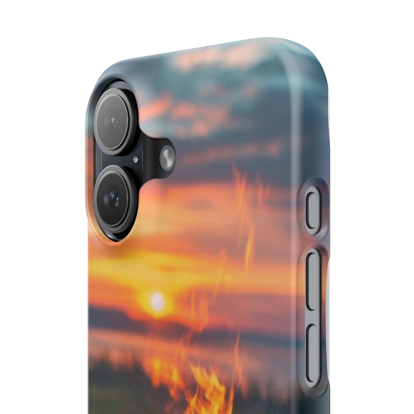 Woodland Fire Phone Case – Warmth of Nature’s Blaze on Your Device - covers4phones