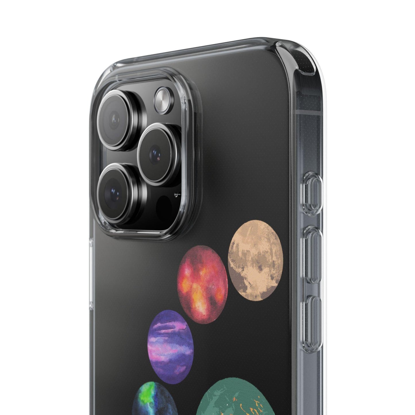 Clear Cases Lunar With Eight Colors - covers4phones