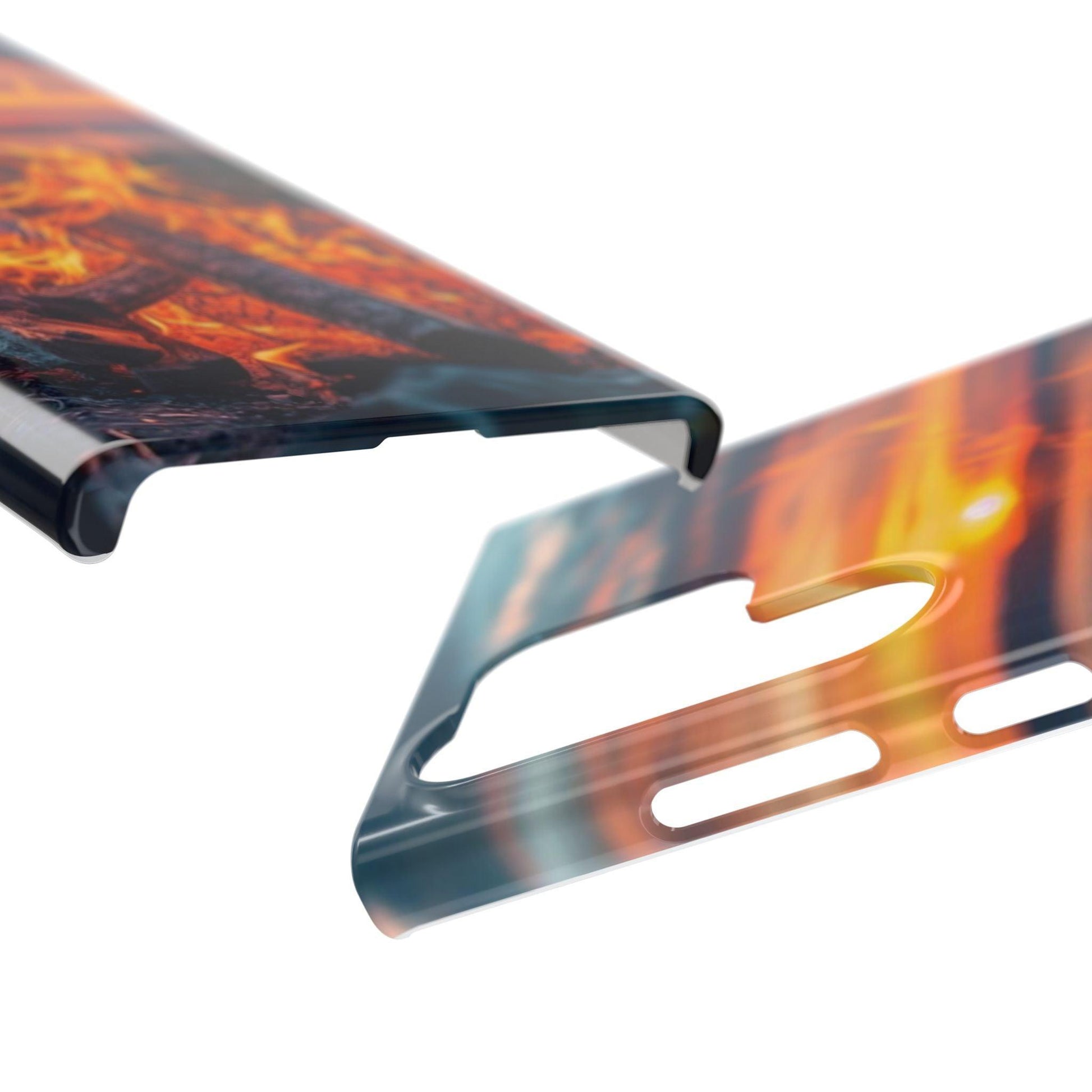 Woodland Fire Phone Case – Warmth of Nature’s Blaze on Your Device - covers4phones