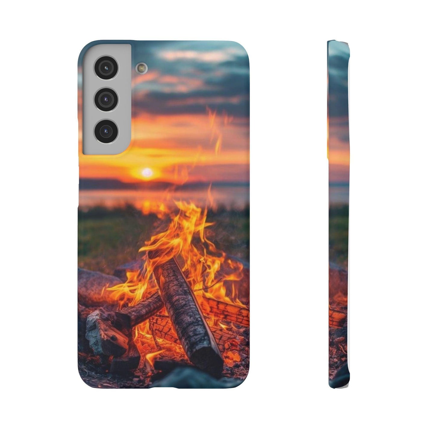 Woodland Fire Phone Case – Warmth of Nature’s Blaze on Your Device - covers4phones