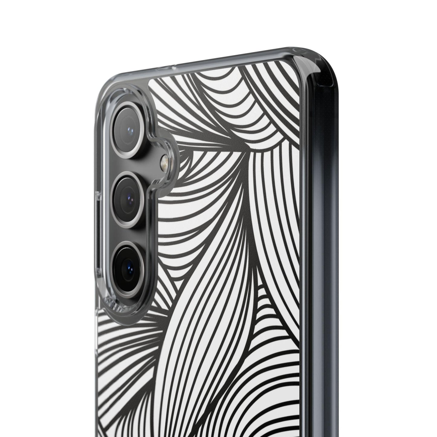Black and White Illusion Clear Cases - covers4phones