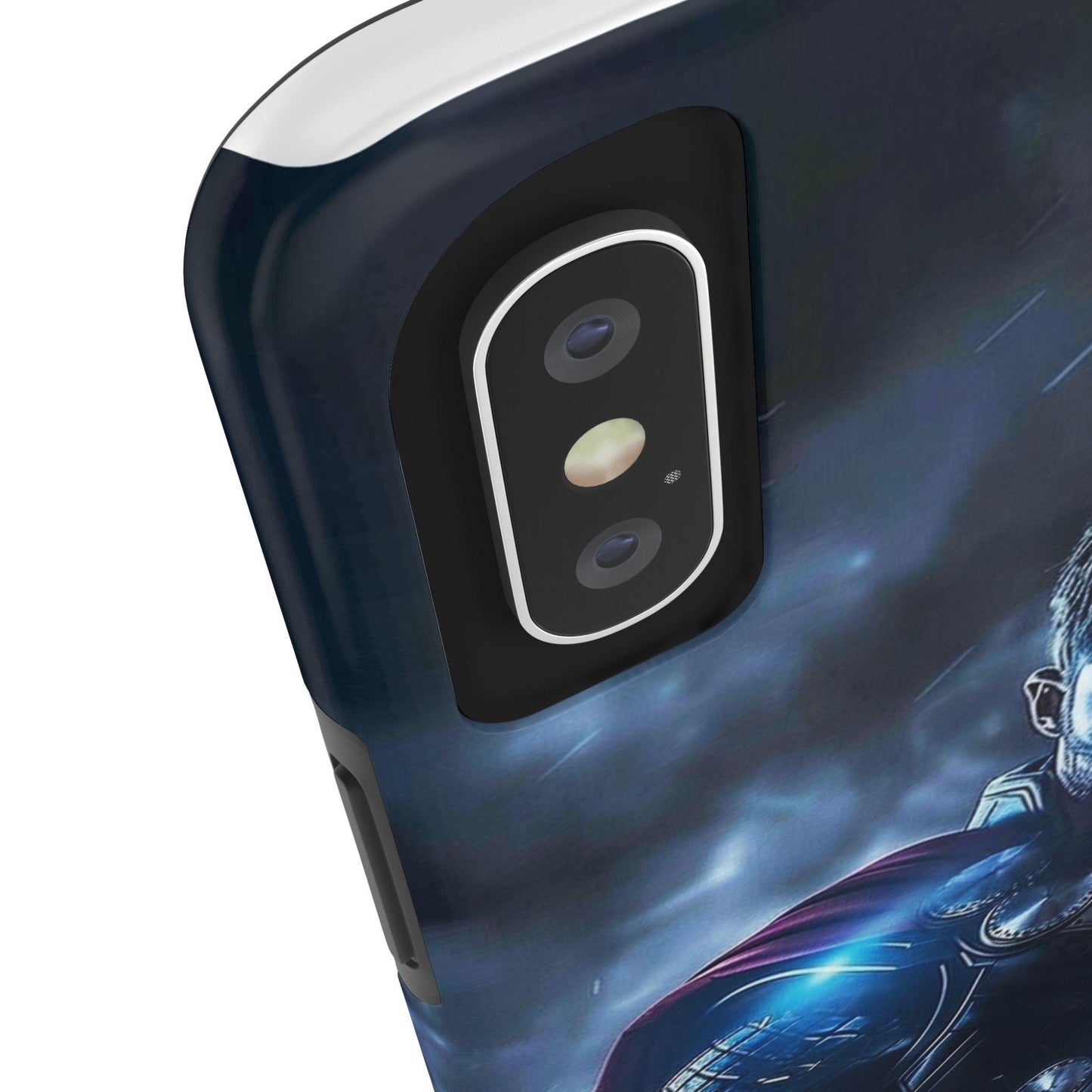 Thor, the God of Thunder in Action Printed Tough Phone Case for iPhone & Samsung Galaxy - Epic Superhero Design - covers4phones