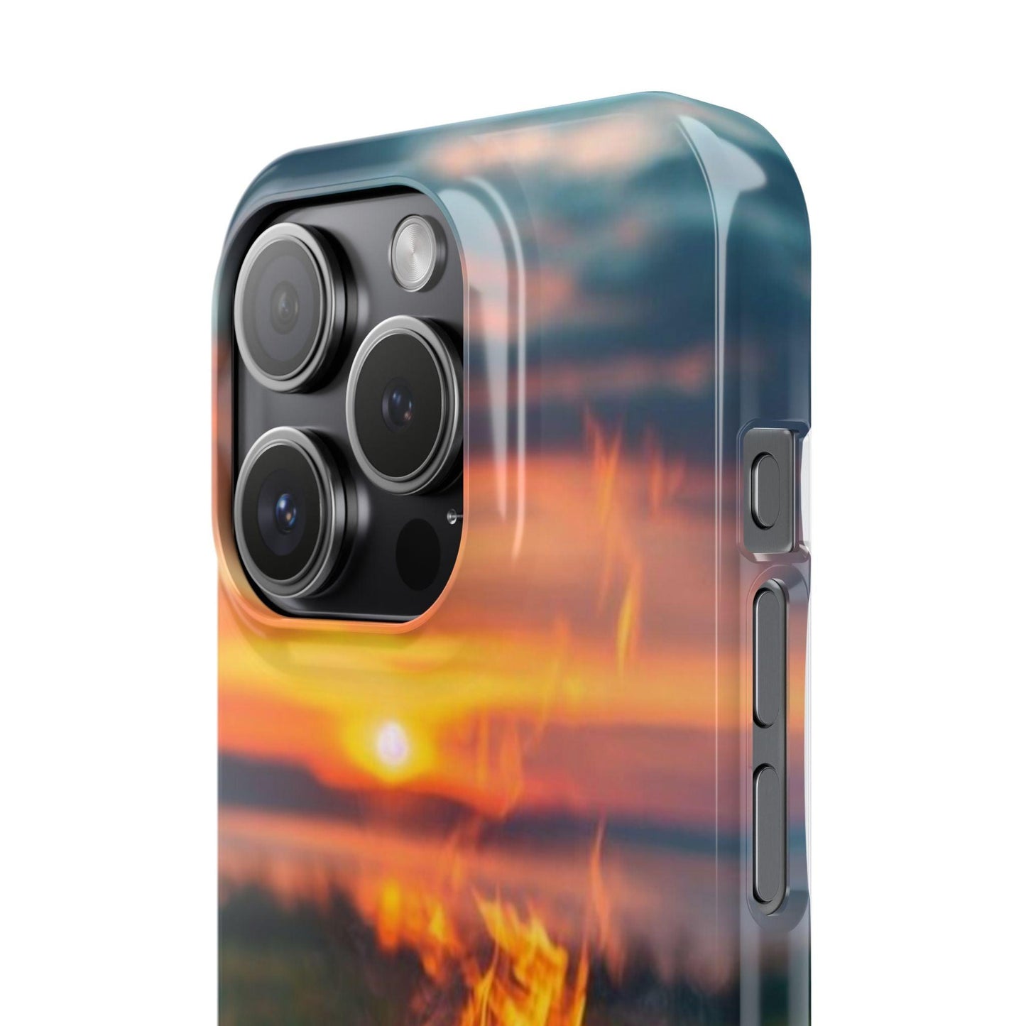 Woodland Fire Phone Case – Warmth of Nature’s Blaze on Your Device - covers4phones