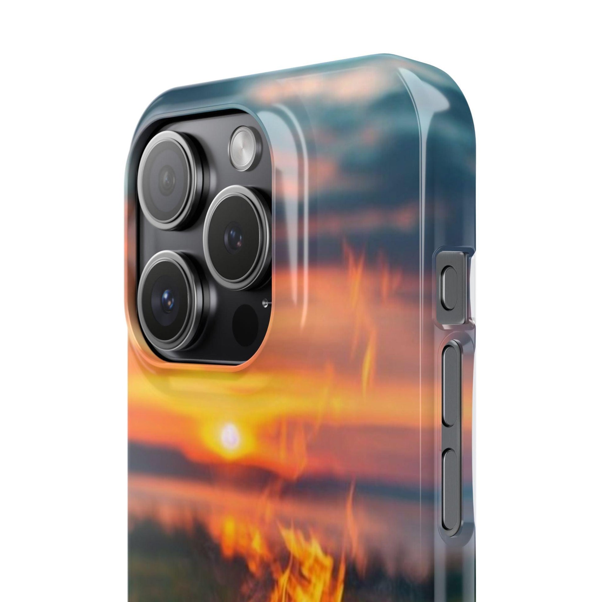Woodland Fire Phone Case – Warmth of Nature’s Blaze on Your Device - covers4phones