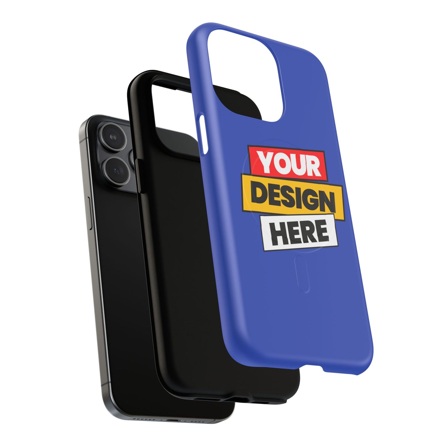 Tough Magnetic Phone Case, Customizable Phone Protector, Personalized Gift, Durable Tech Accessory, Ideal for Teens and Adults