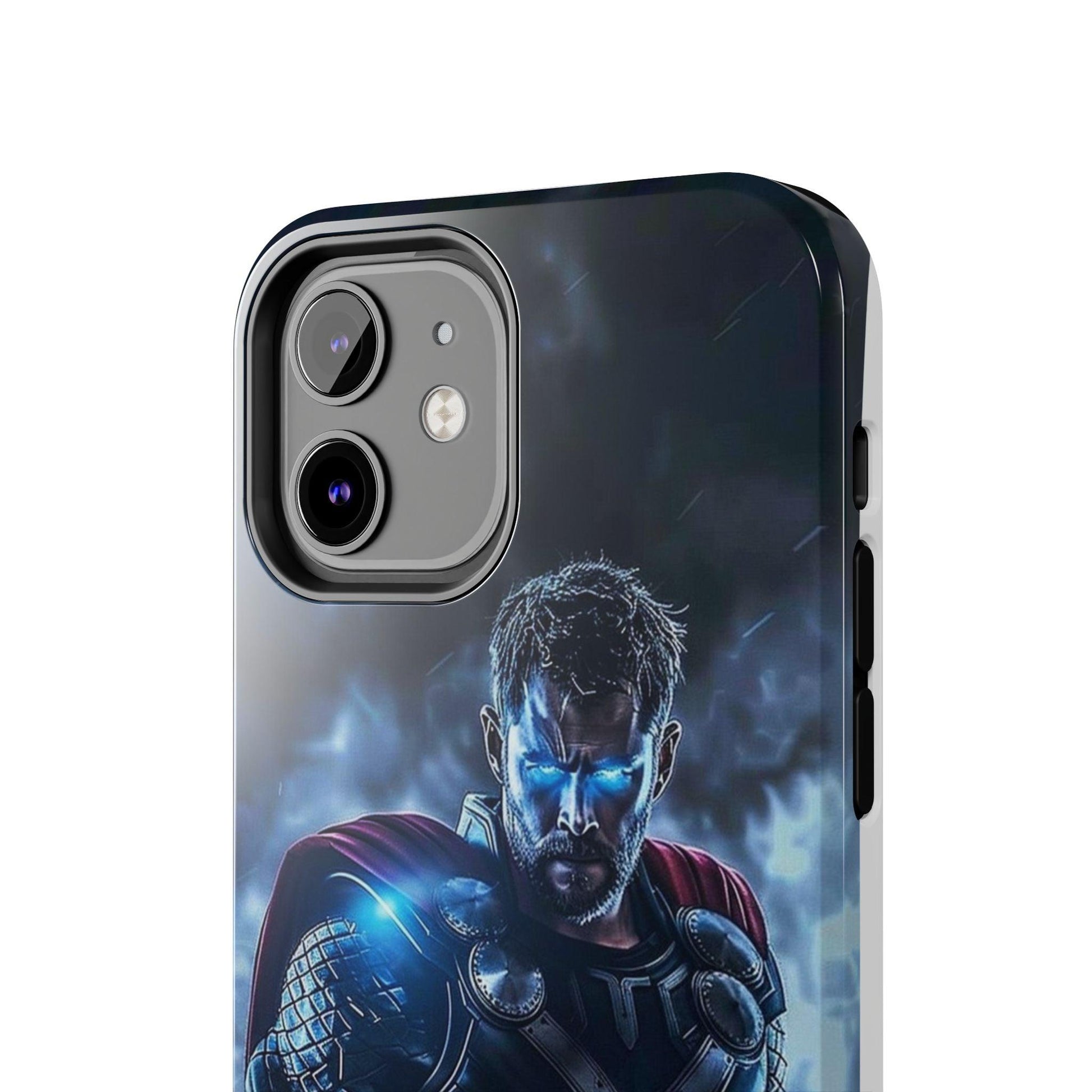 Thor, the God of Thunder in Action Printed Tough Phone Case for iPhone & Samsung Galaxy - Epic Superhero Design - covers4phones