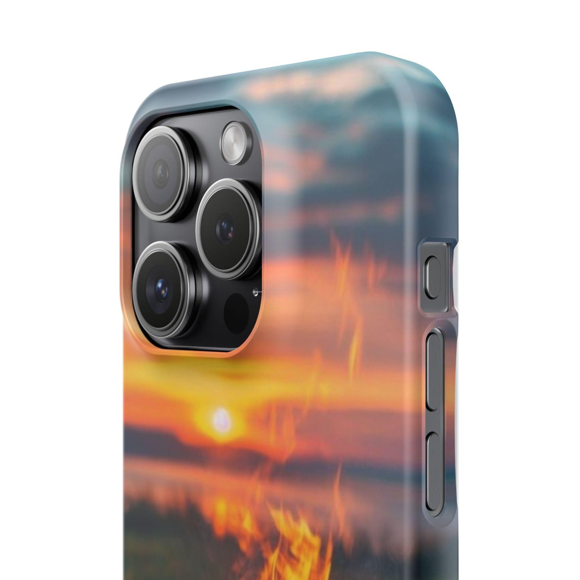 Woodland Fire Phone Case – Warmth of Nature’s Blaze on Your Device - covers4phones