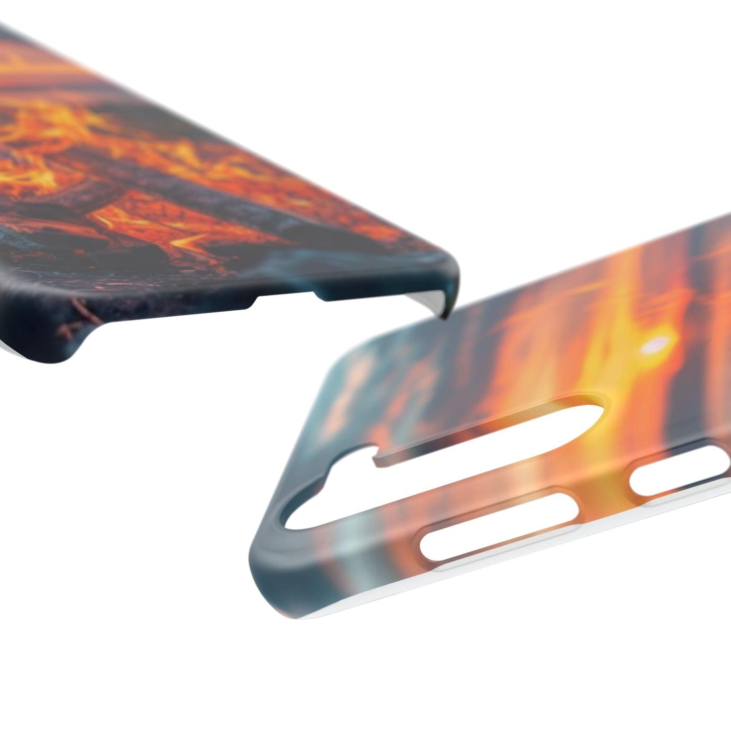 Woodland Fire Phone Case – Warmth of Nature’s Blaze on Your Device - covers4phones