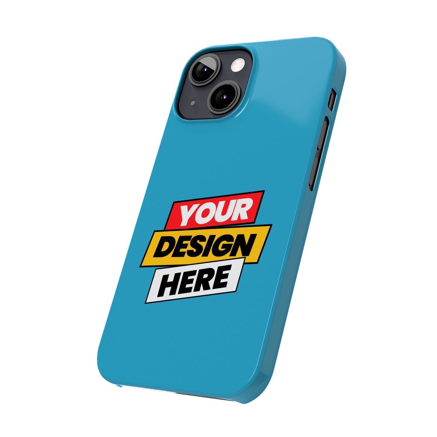 Cool Cat Slim Phone Case, Personalized Gift, Trendy Pet Lover Accessory, Unique Phone Cover, Animal Lover Case, Birthday Present